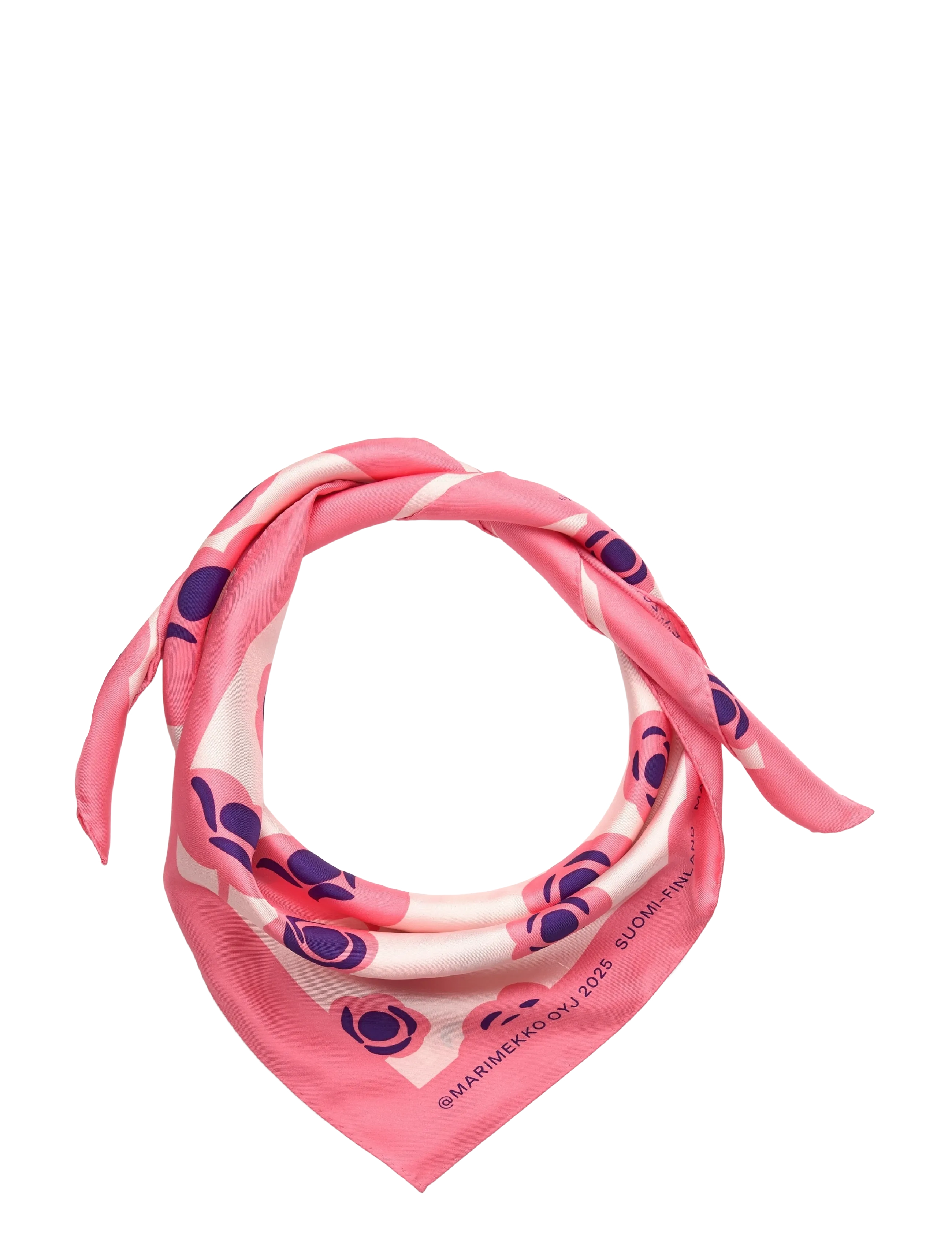 Marimekko LAUHTUA TUMMA - Scarves - ROSE, LIGHT PINK, PURPLE / pink/rose