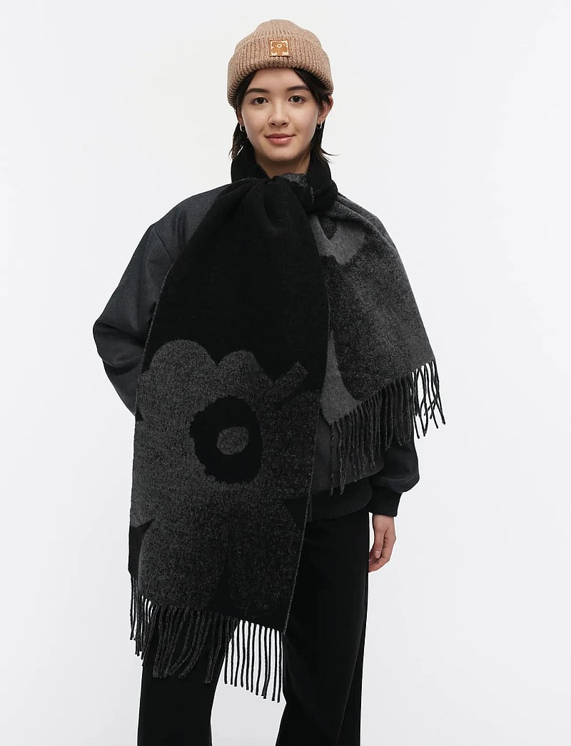 Marimekko - ONNEKAS UNIKKO - winterschals - black - 0