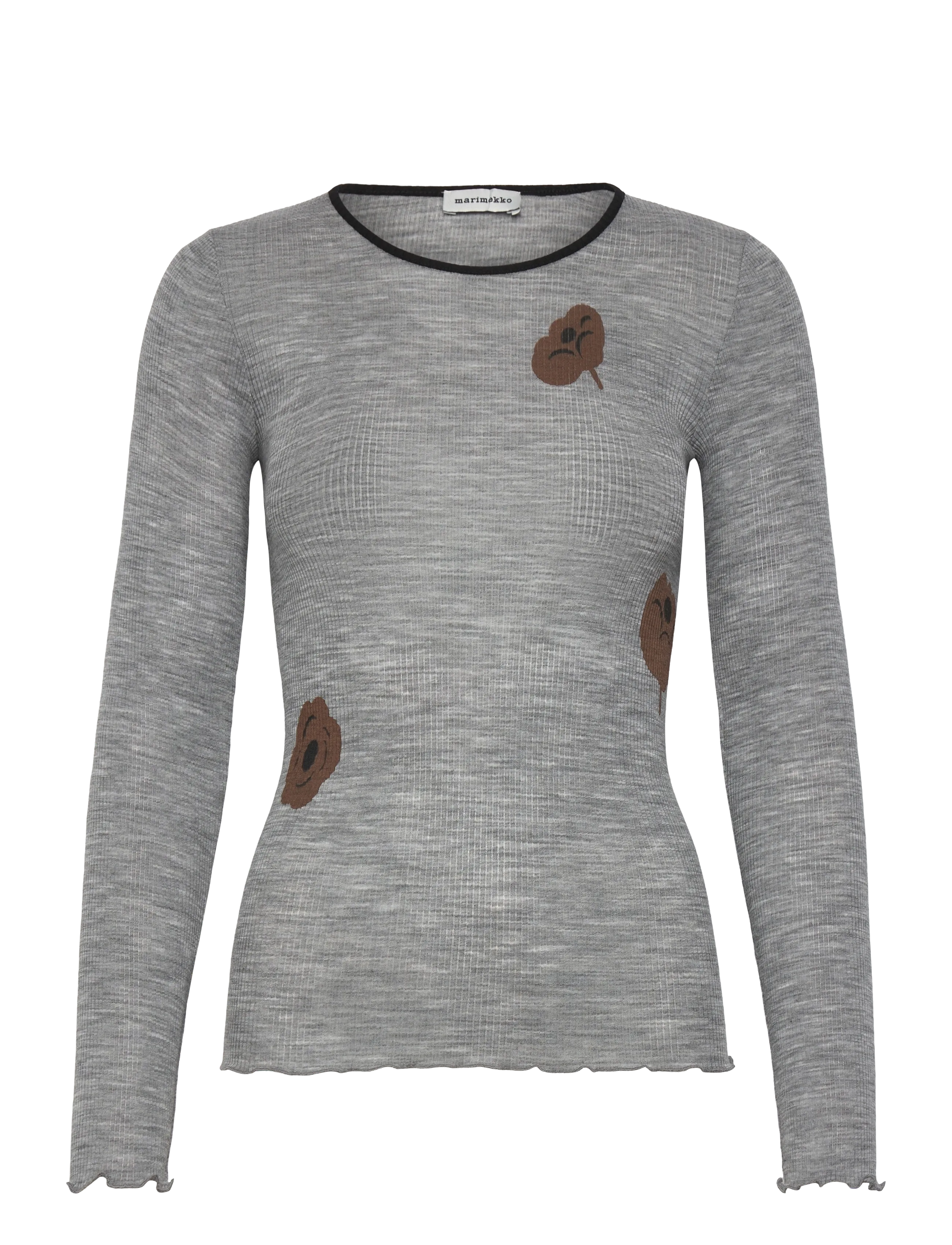 Marimekko POLKKA TUMMA - Söfn - DARK GREY, BROWN / grey