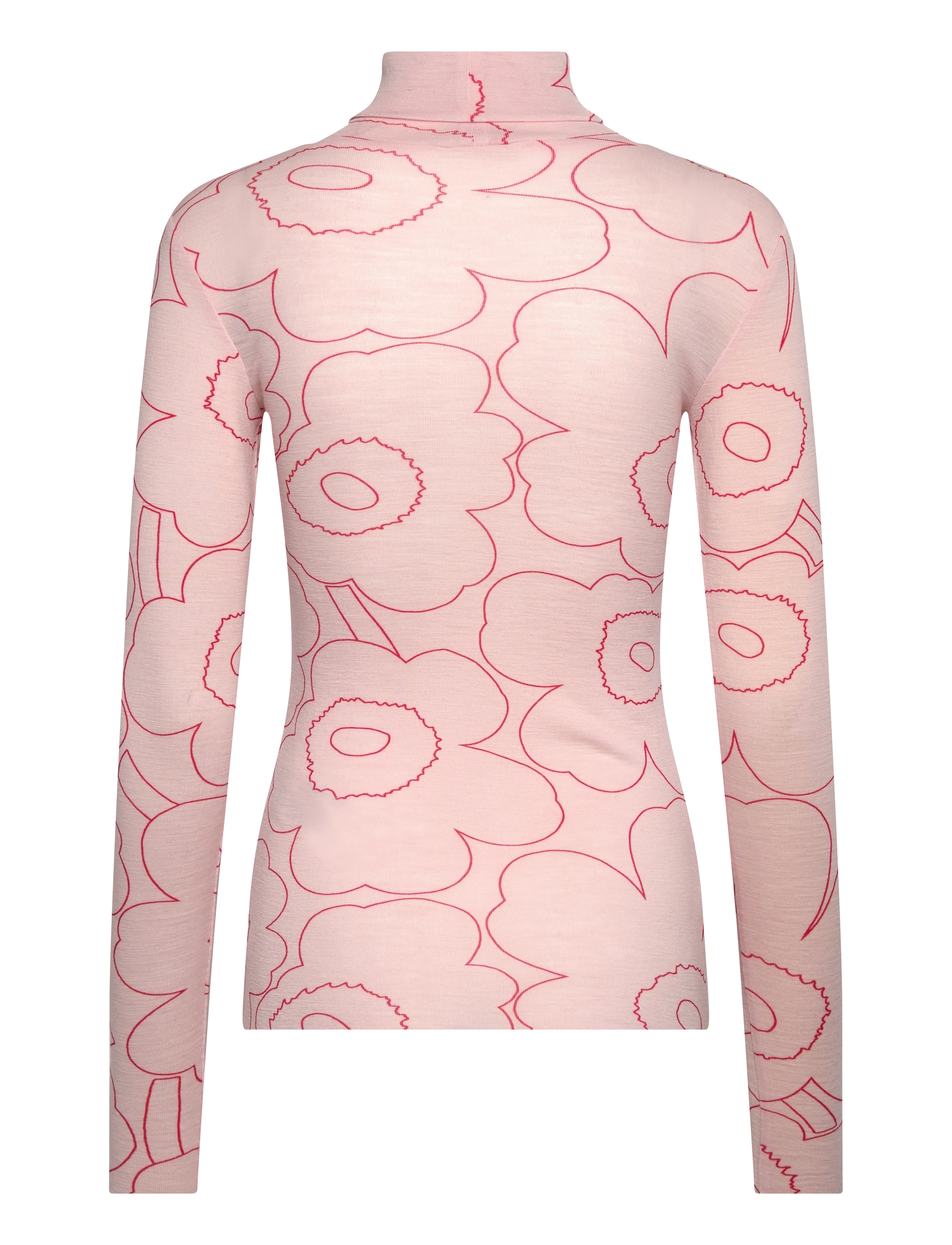 Marimekko - VILINA PIIRTO UNIKKO - golfy - light pink, red - 2