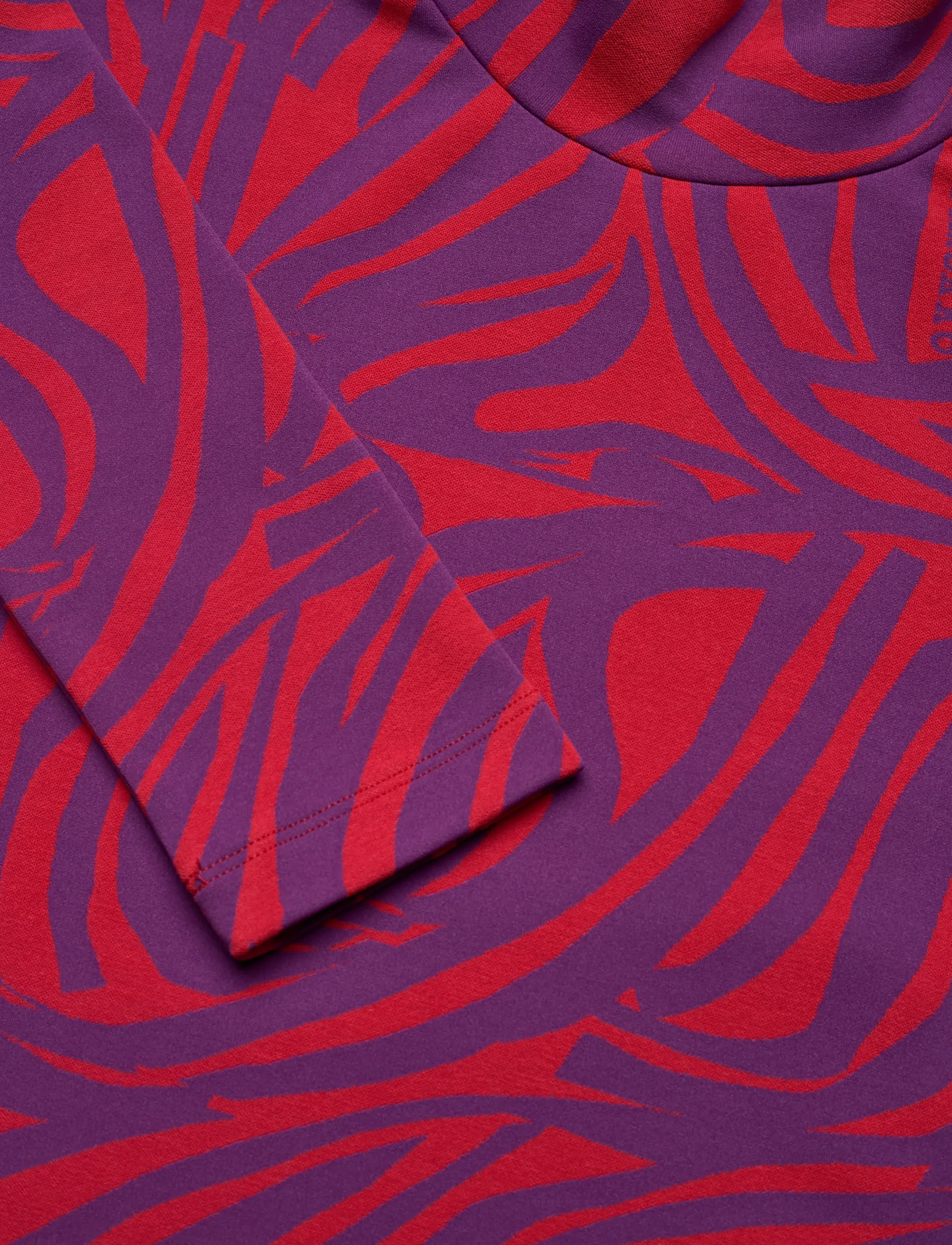 Marimekko - JÄKÄLÄ JOKURAITA LOGO - polotröjor - red, purple - 5