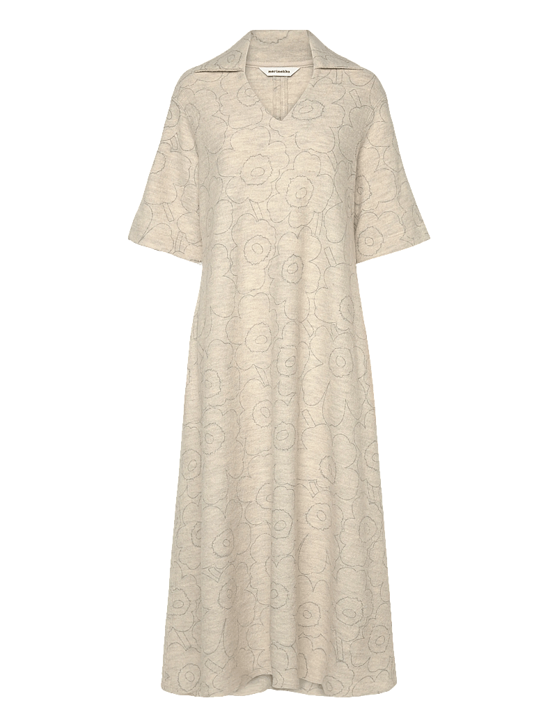 Marimekko - NIETOS PIIRTO UNIKKO - t-shirt-kleider - off white, grey - 0