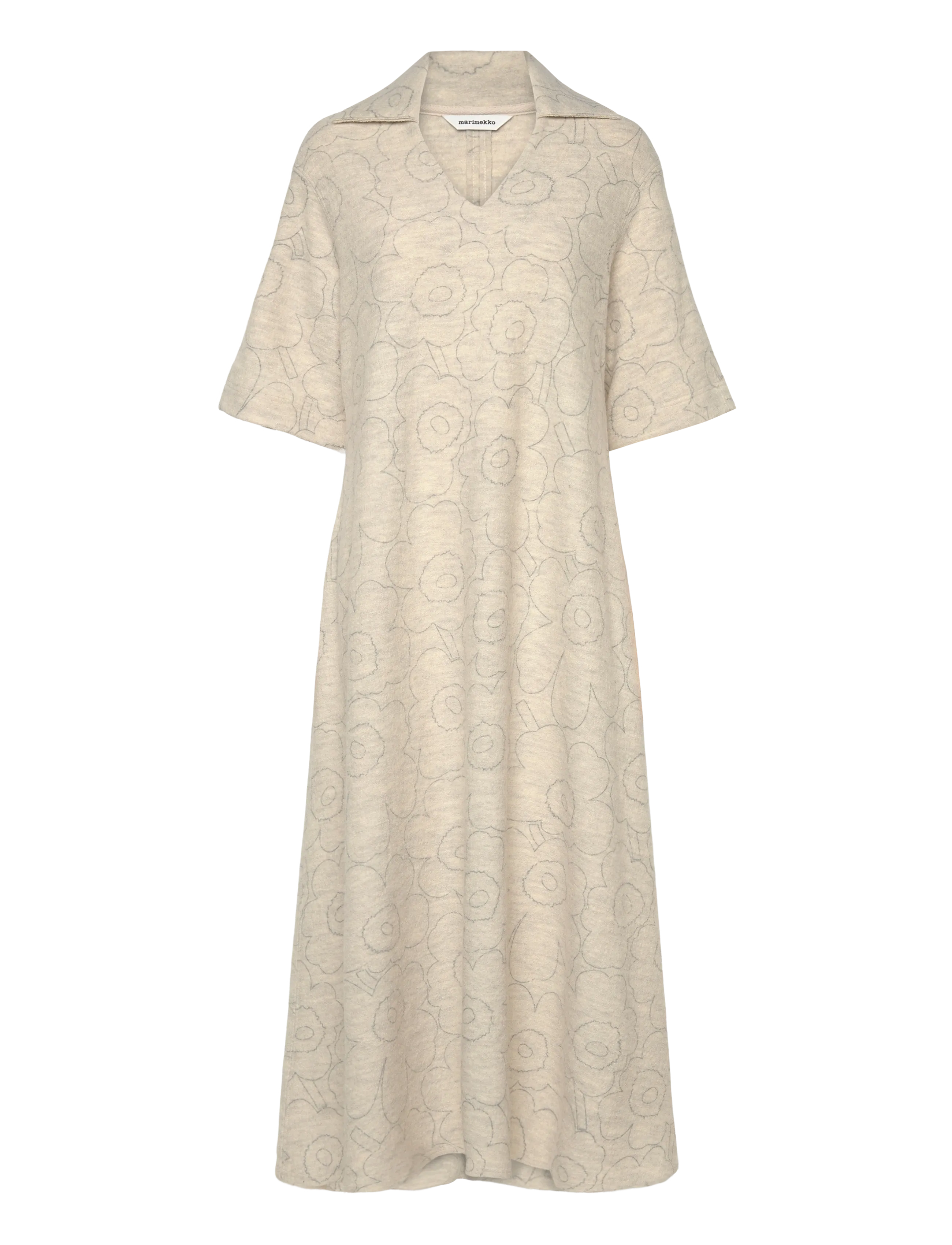 Marimekko - NIETOS PIIRTO UNIKKO - t-shirt-kleider - off white, grey - 0