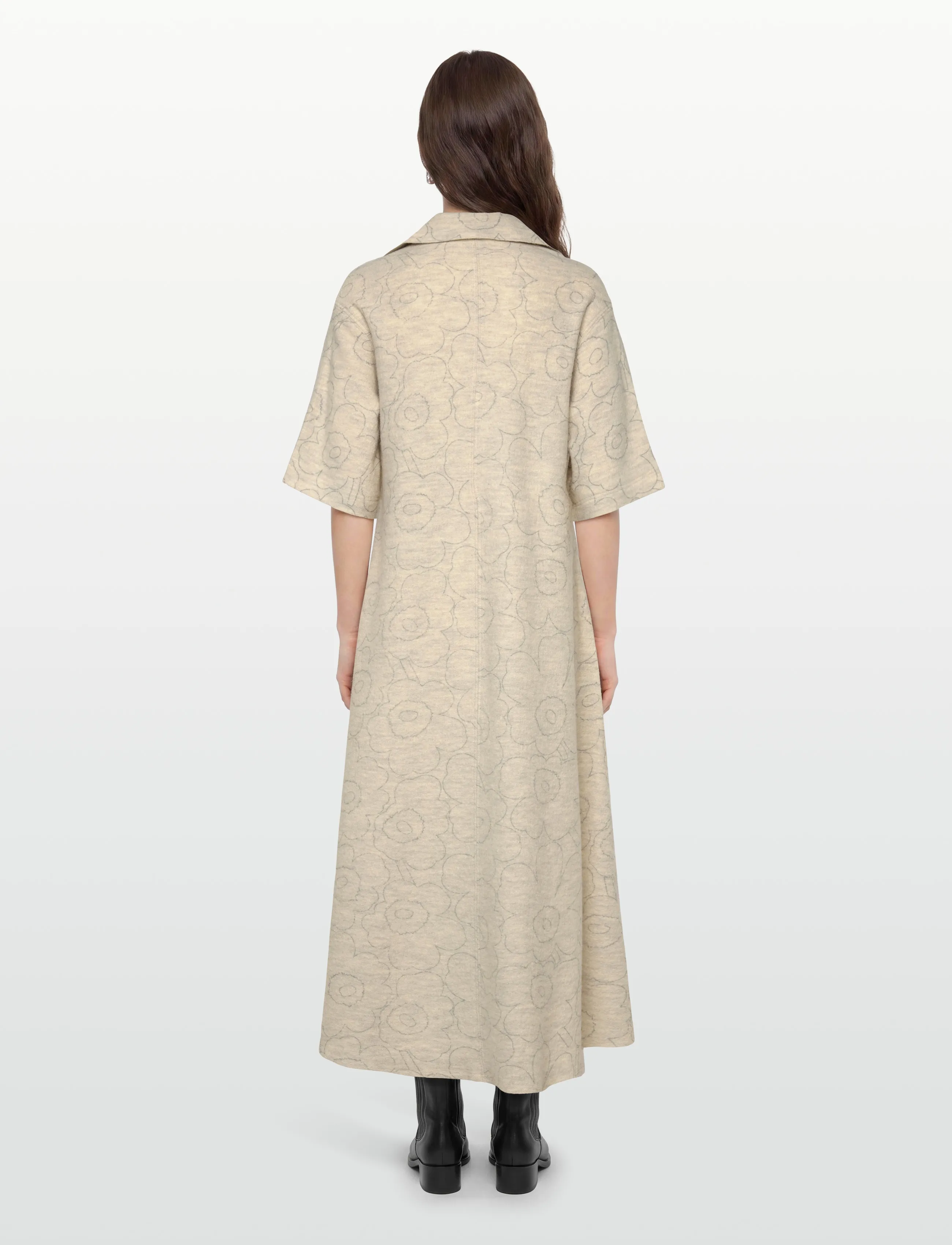 Marimekko - NIETOS PIIRTO UNIKKO - t-shirtkjoler - off white, grey - 4