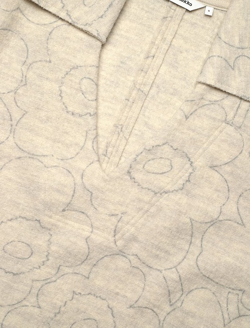 Marimekko - NIETOS PIIRTO UNIKKO - t-shirt-kleider - off white, grey - 2