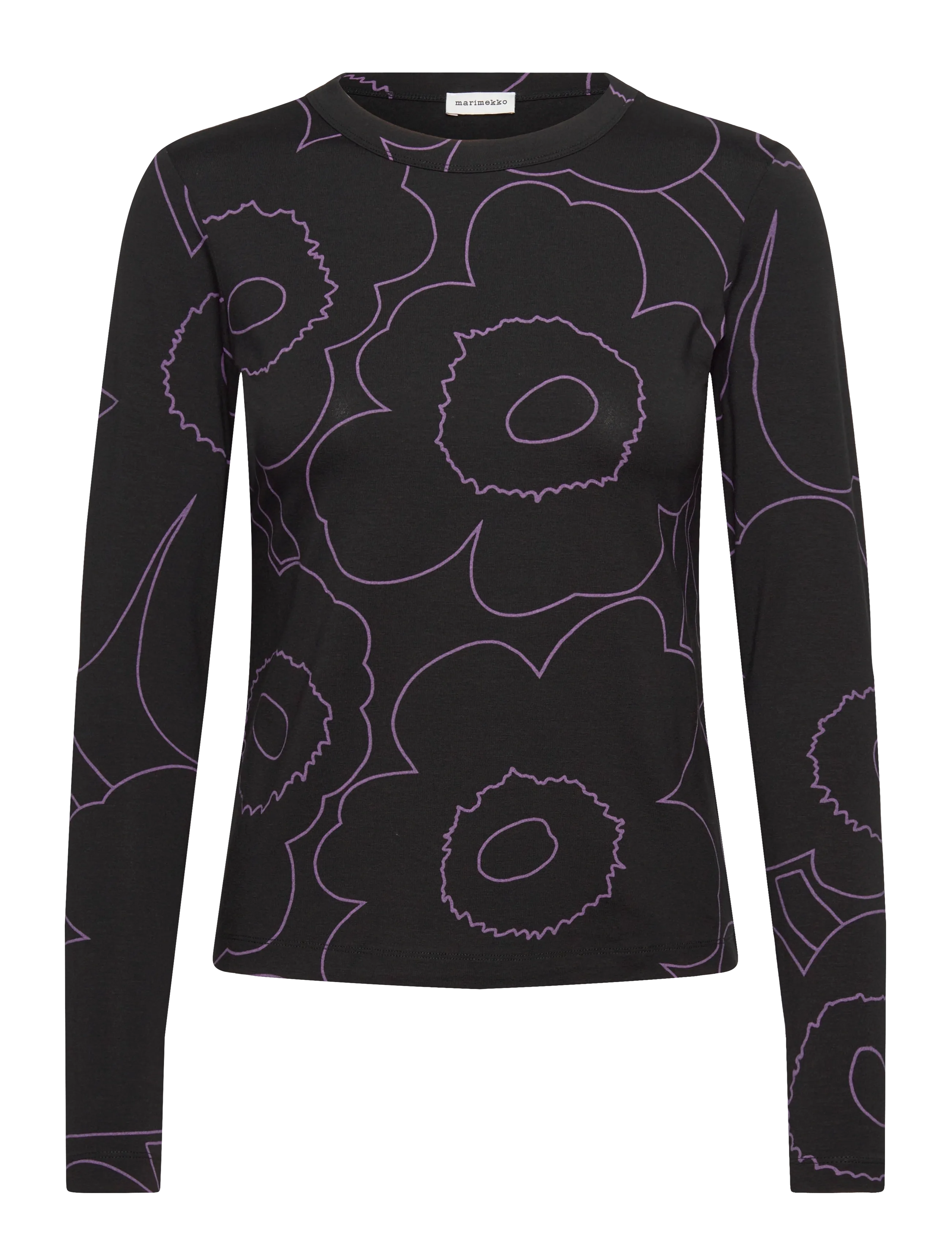 Marimekko VIEDÄ PIIRTO UNIKKO - Marimekko - BLACK, PURPLE / black