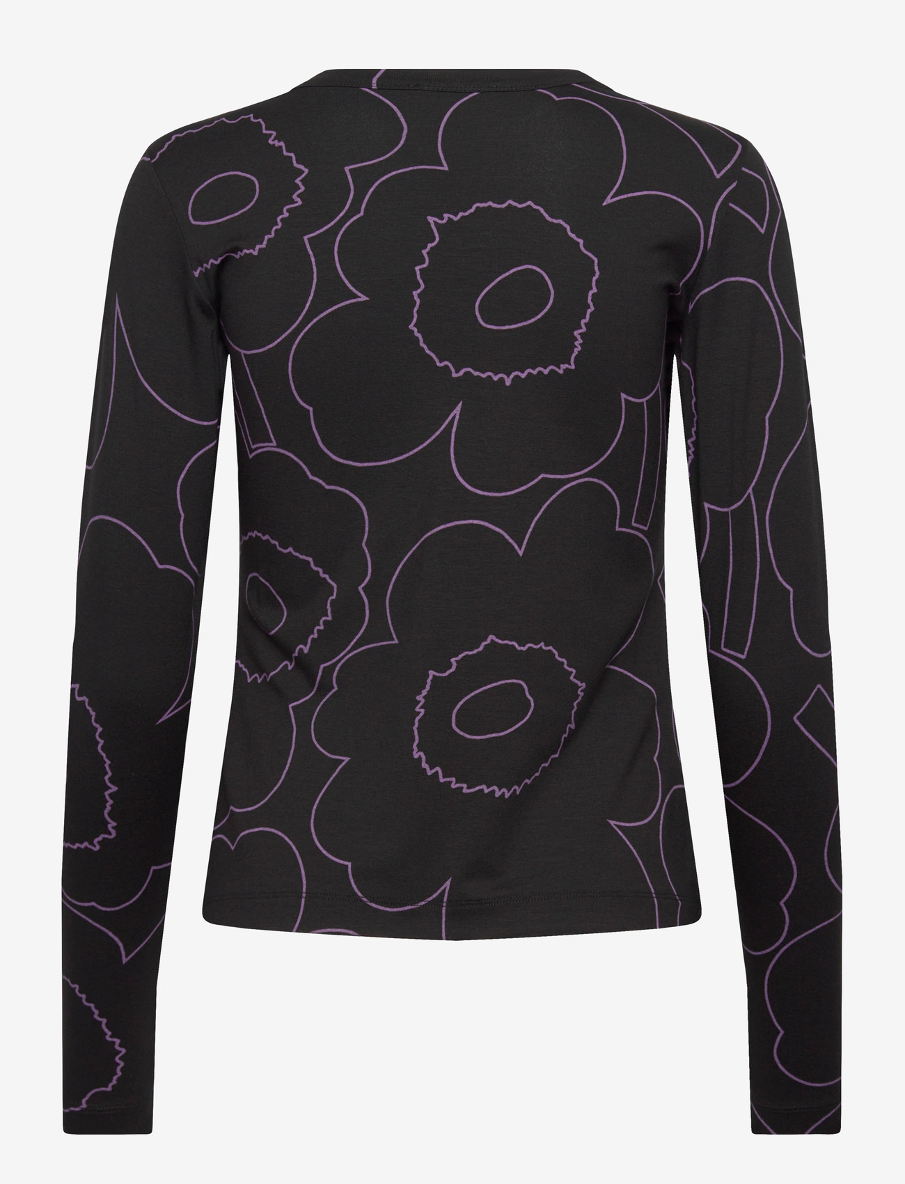 Marimekko - VIEDÄ PIIRTO UNIKKO - långärmade blusar - black, purple - 1