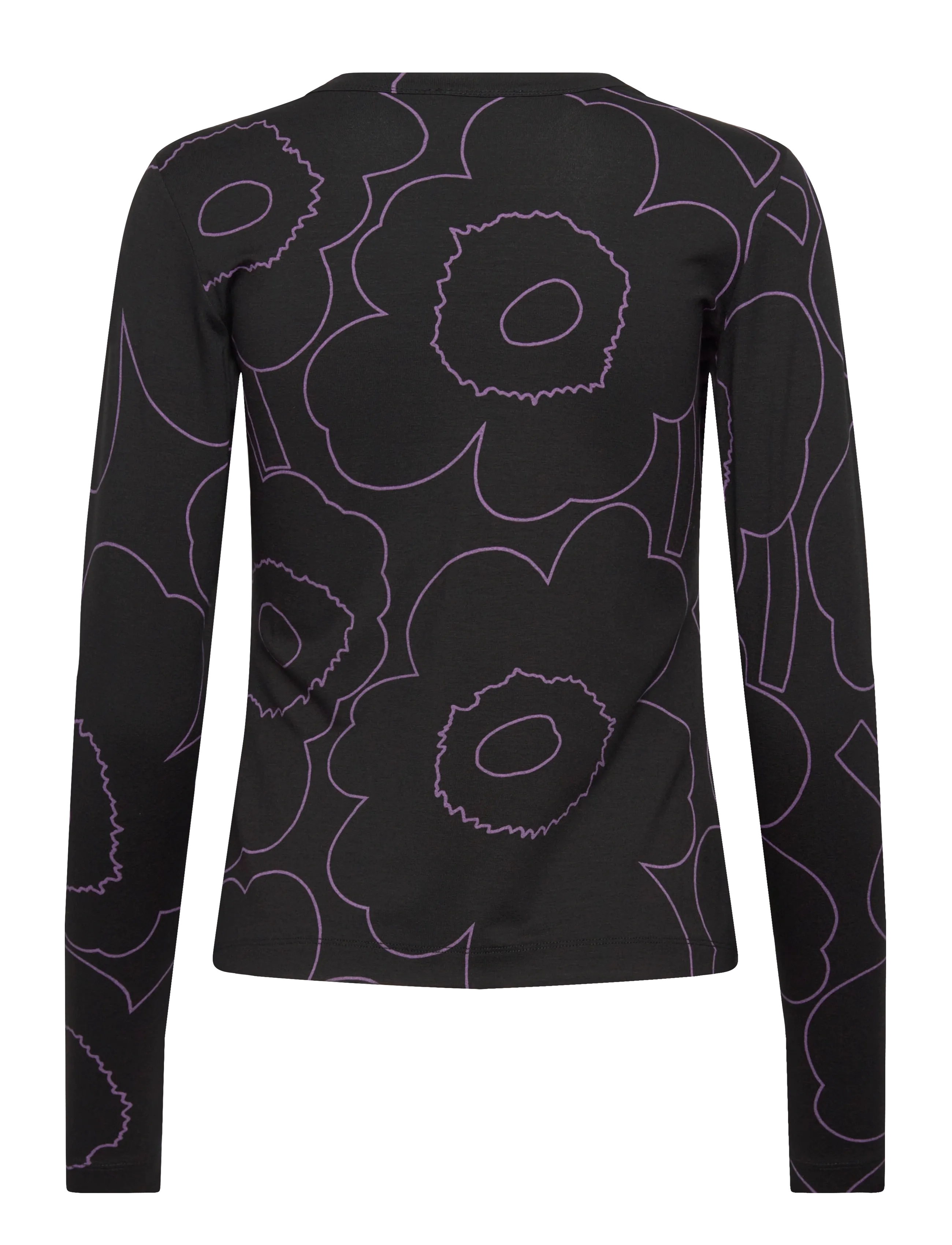 Marimekko - VIEDÄ PIIRTO UNIKKO - langärmlige blusen - black, purple - 2