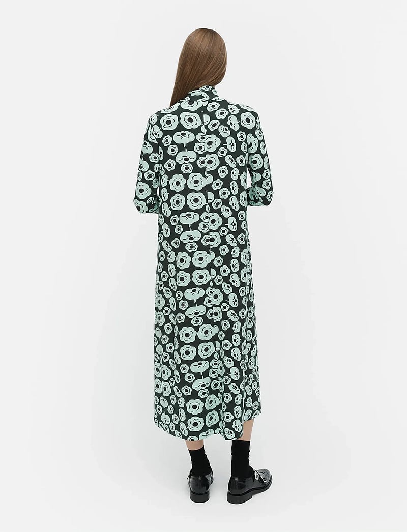 Marimekko - CAVEA TUMMA - maxi dresses - dark green, turquoise, black - 3