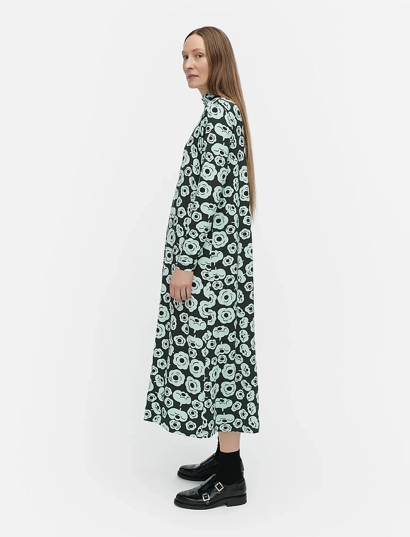 Marimekko - CAVEA TUMMA - maxi dresses - dark green, turquoise, black - 4