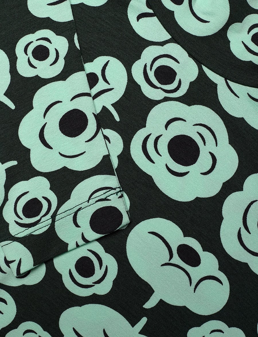 Marimekko - CAVEA TUMMA - maxi dresses - dark green, turquoise, black - 5