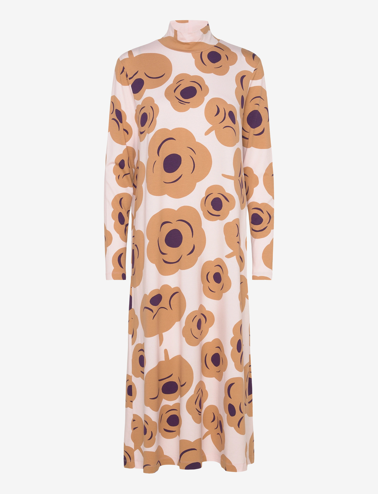 Marimekko - CAVEA TUMMA - maxikleider - light pink, brown, dark purple - 0