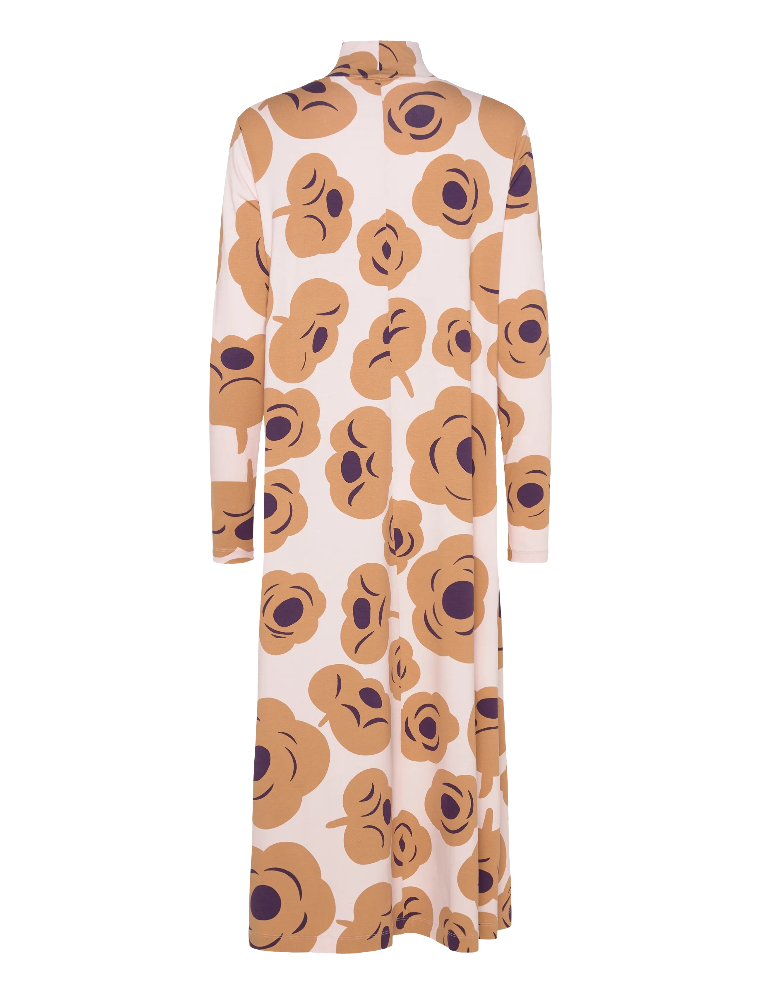 Marimekko - CAVEA TUMMA - light pink, brown, dark purple - 2