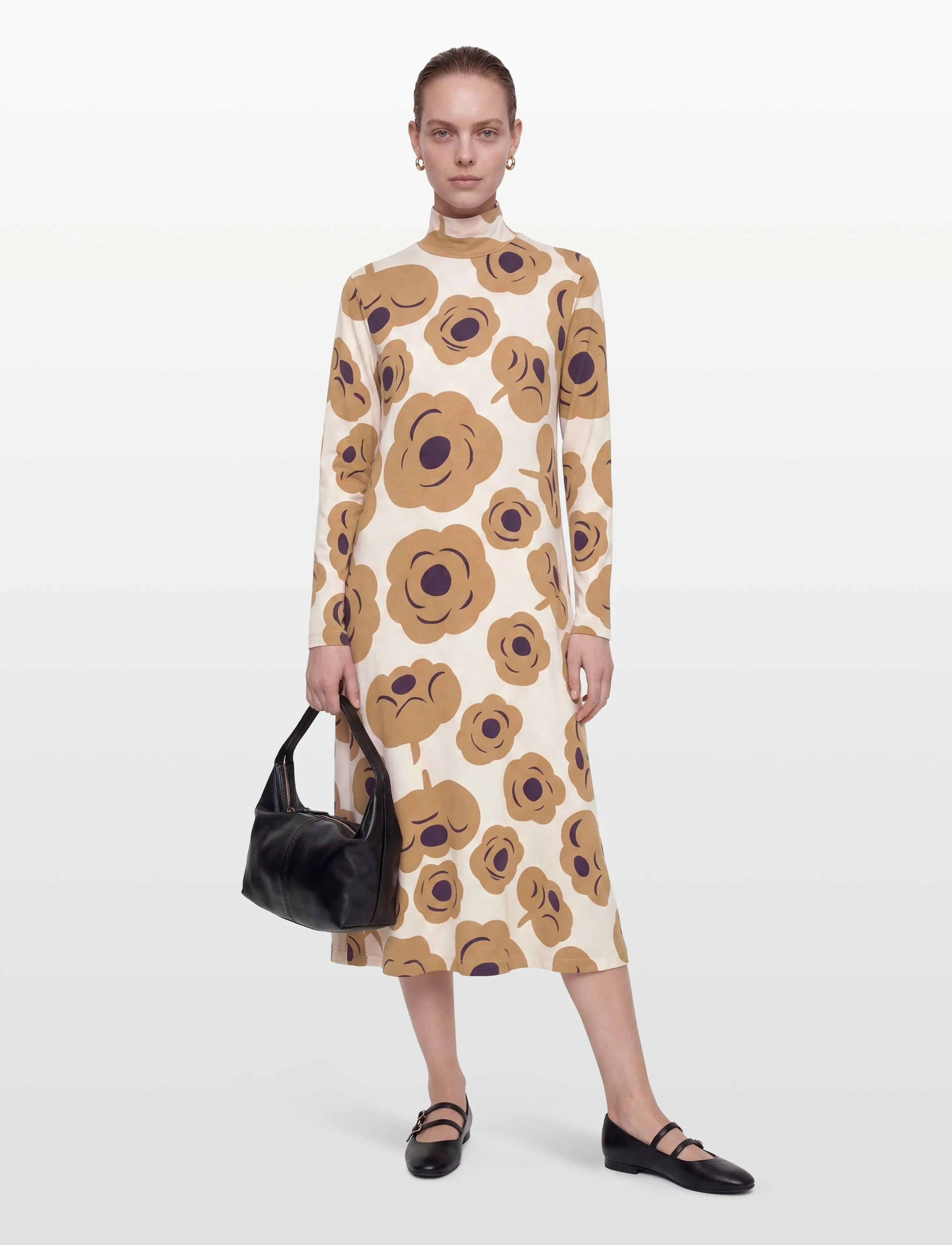 Marimekko CAVEA TUMMA - Nordischer Stil - LIGHT PINK, BROWN, DARK PURPLE / pink/rose