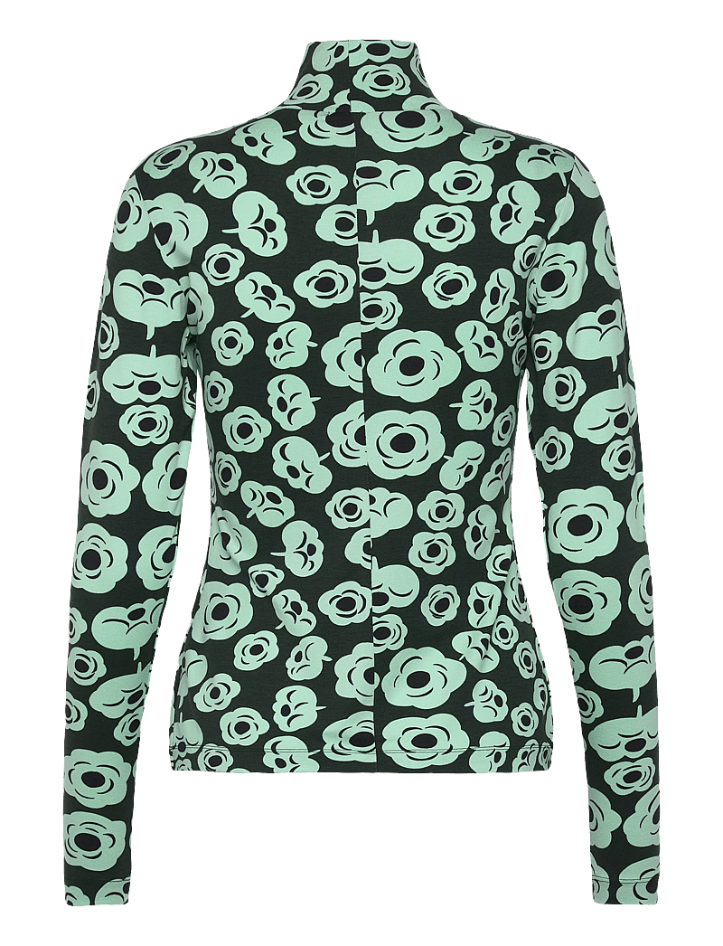 Marimekko - ARMAS TUMMA - langärmlige tops - dark green, turquoise, black - 2
