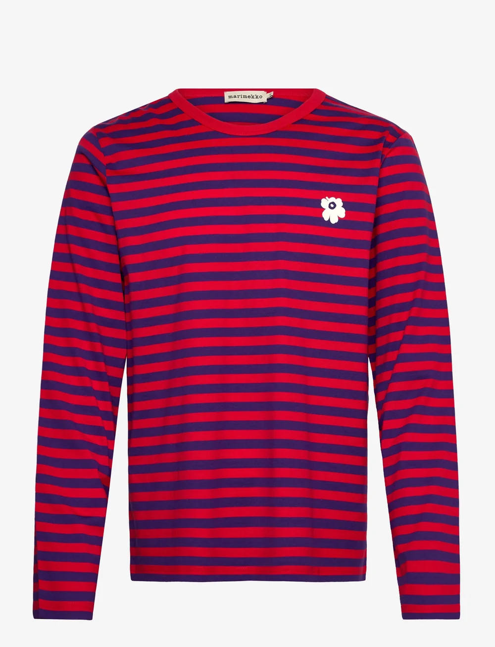 Marimekko - TASARAITA UNISEX UNIKKO LS - långärmade toppar - red, violet - 1