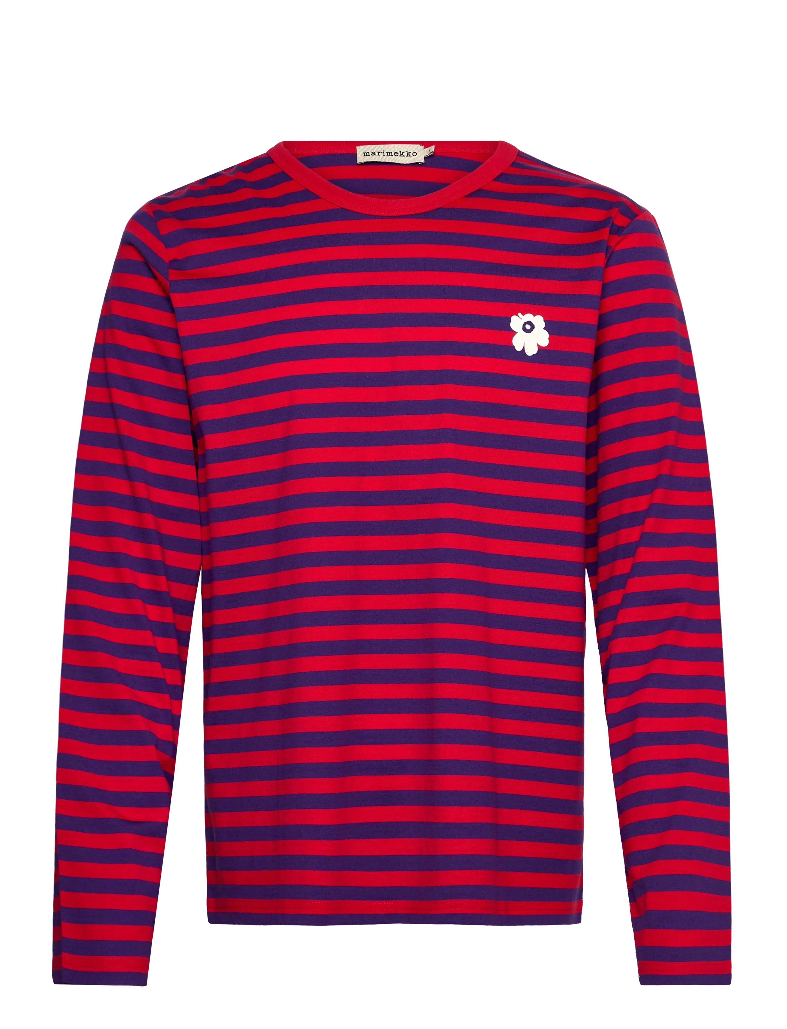 Marimekko TASARAITA UNISEX UNIKKO LS - Tøj - RED, VIOLET / red