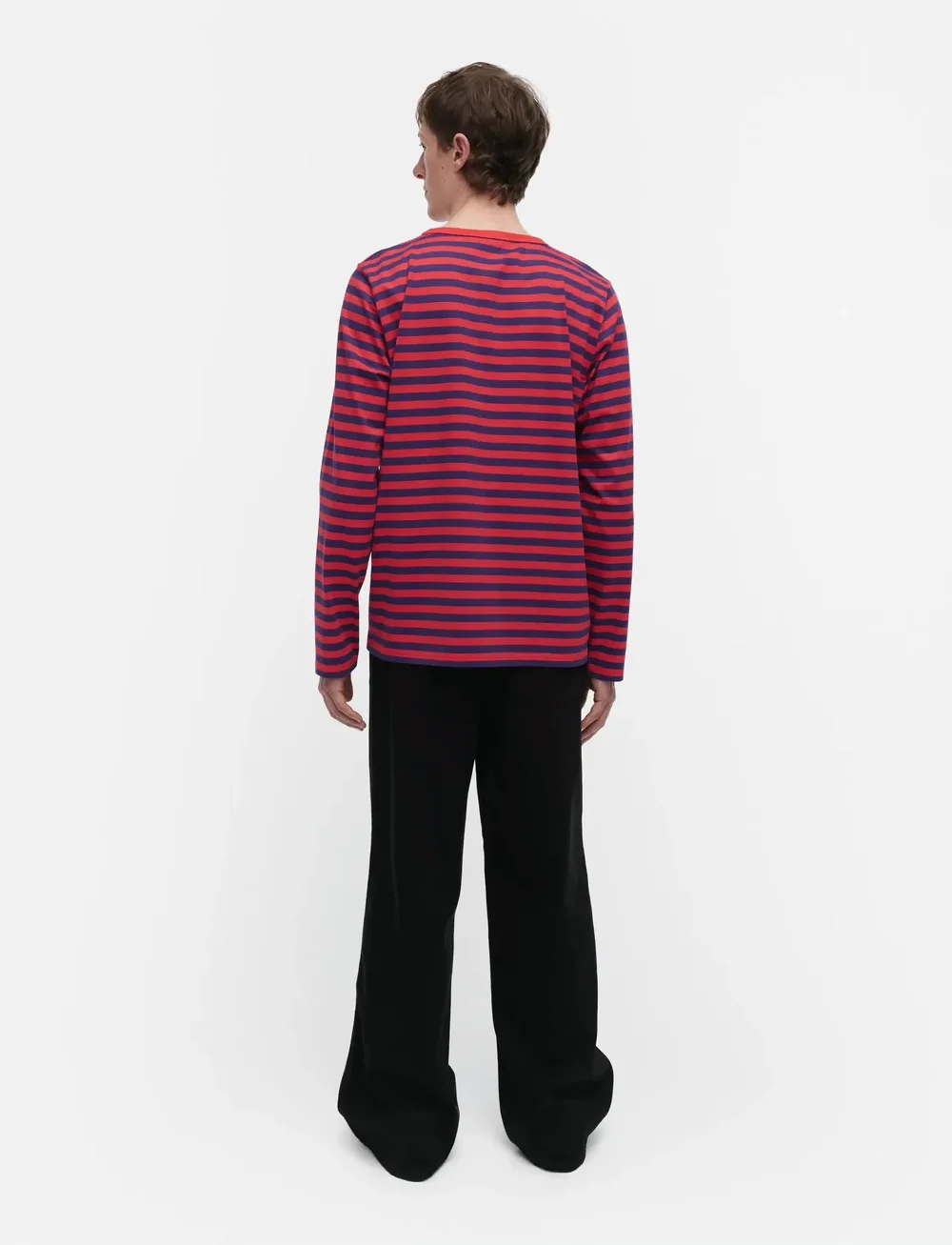 Marimekko - TASARAITA UNISEX UNIKKO LS - långärmade toppar - red, violet - 3