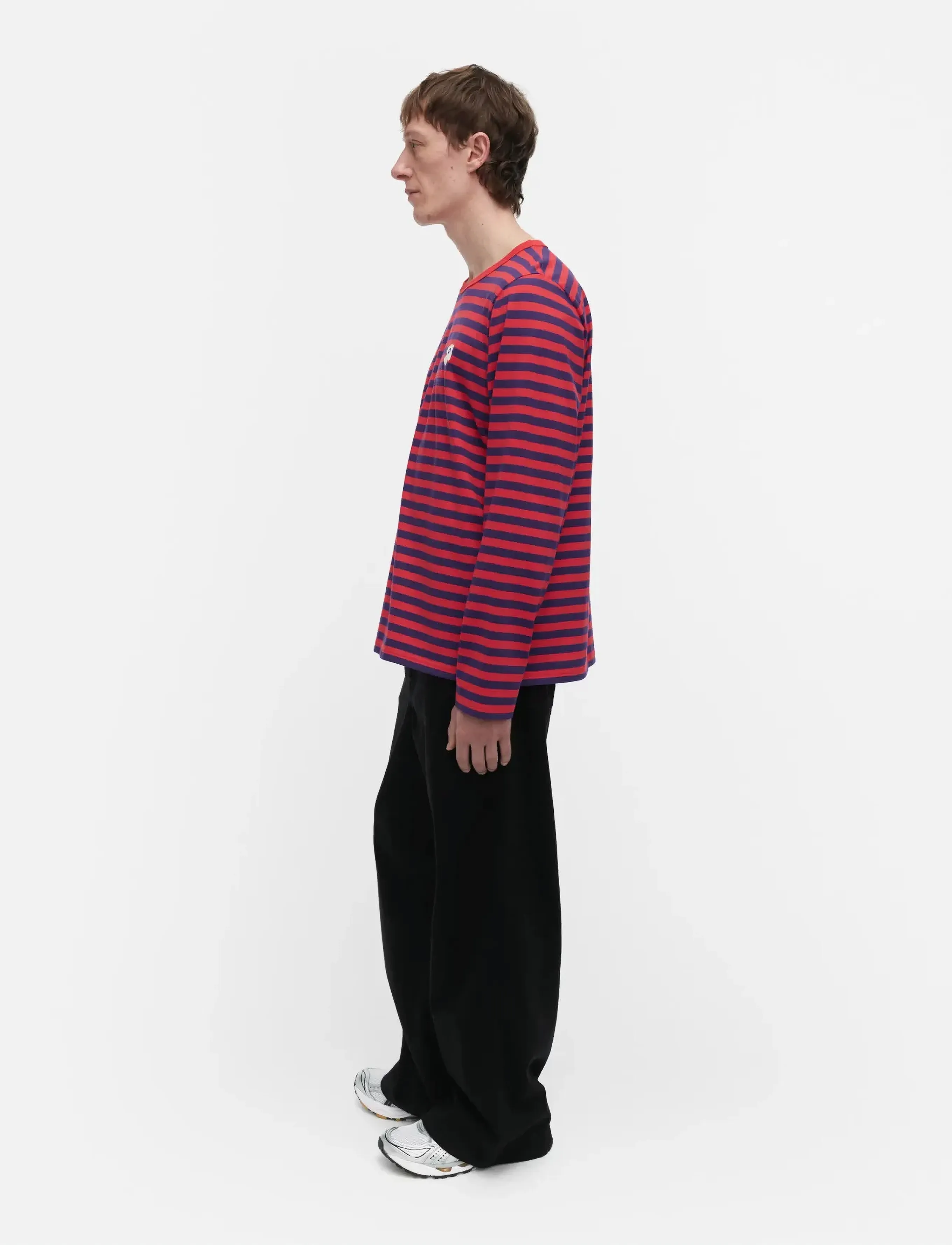 Marimekko - TASARAITA UNISEX UNIKKO LS - pikkade varrukatega alussärgid - red, violet - 4