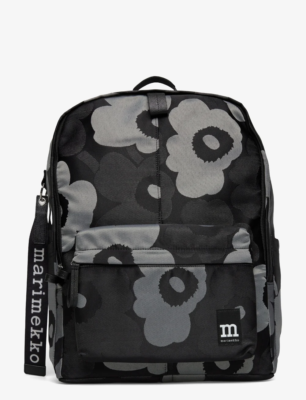 Marimekko - ZIP TOP BACKPACK UNIKKO - modetrender - grey, dark grey, black - 1
