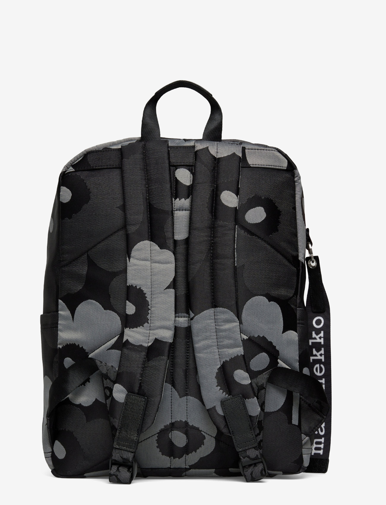 Marimekko - ZIP TOP BACKPACK UNIKKO - aksessuaarid - grey, dark grey, black - 1