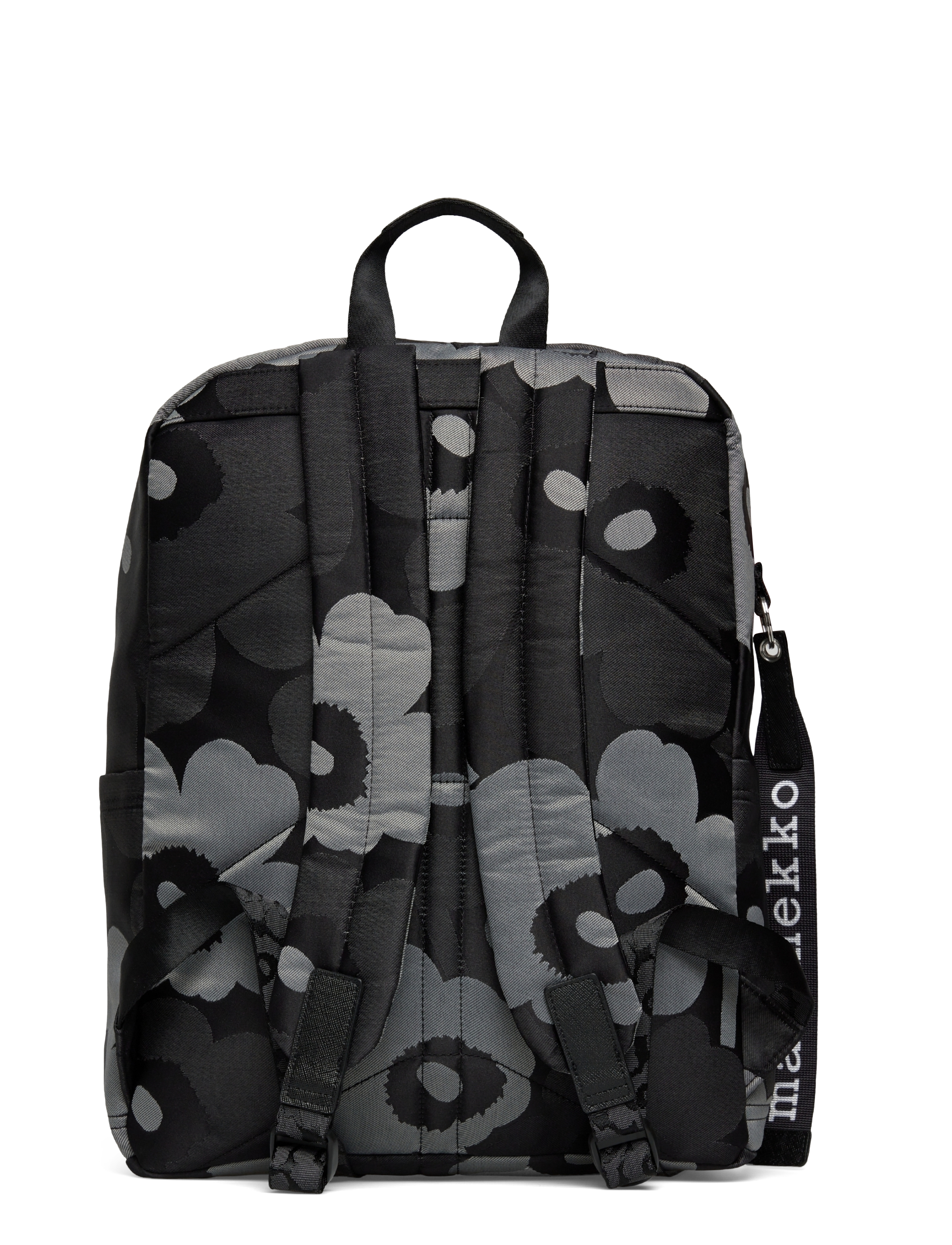 Marimekko - ZIP TOP BACKPACK UNIKKO - grey, dark grey, black - 2