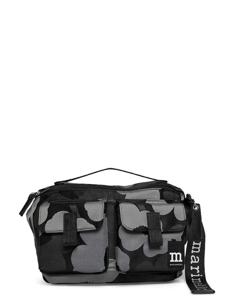 Marimekko - SLING BAG M UNIKKO - moetrendid - grey, dark grey, black - 1