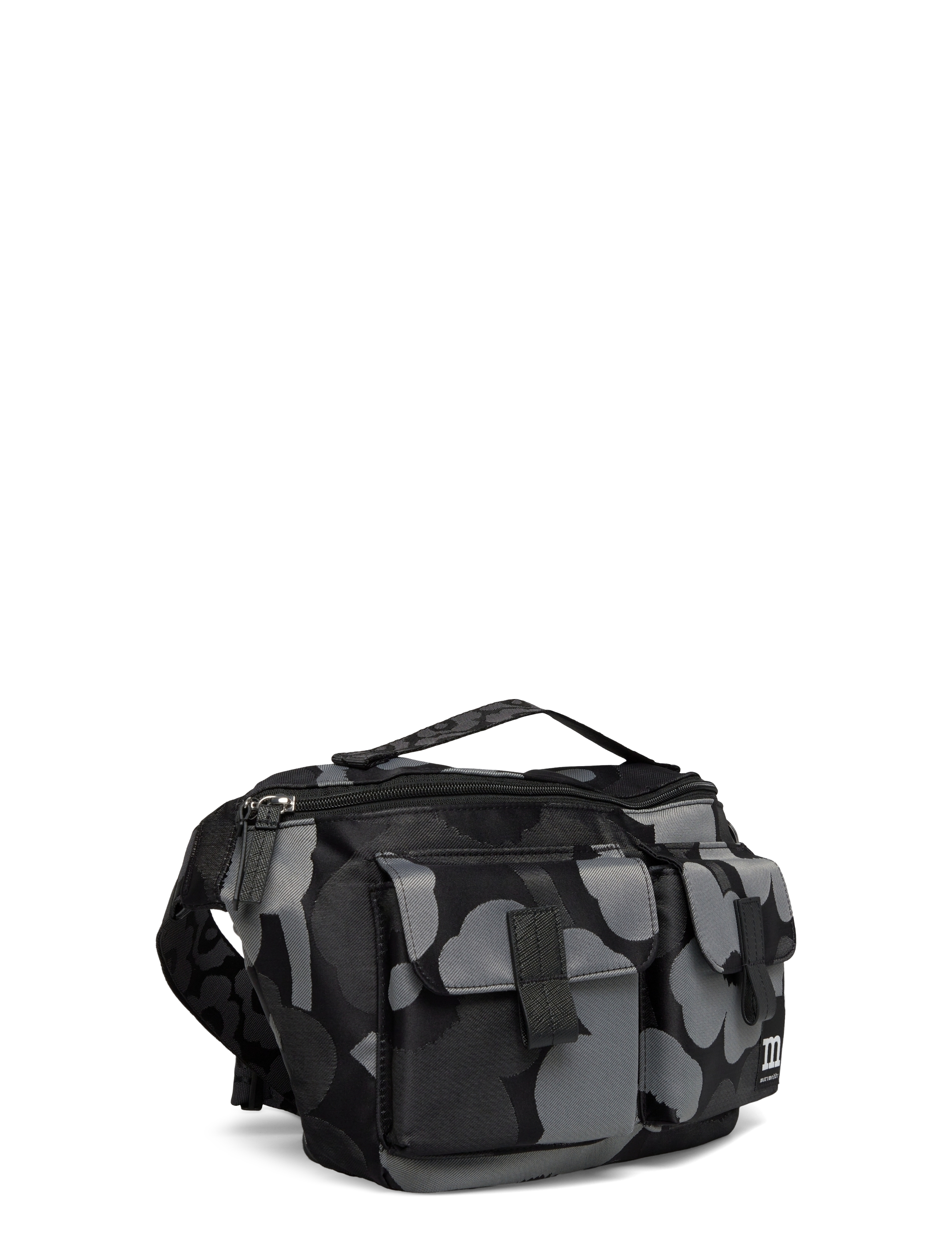 Marimekko - SLING BAG M UNIKKO - vinsældir í tísku - grey, dark grey, black - 3
