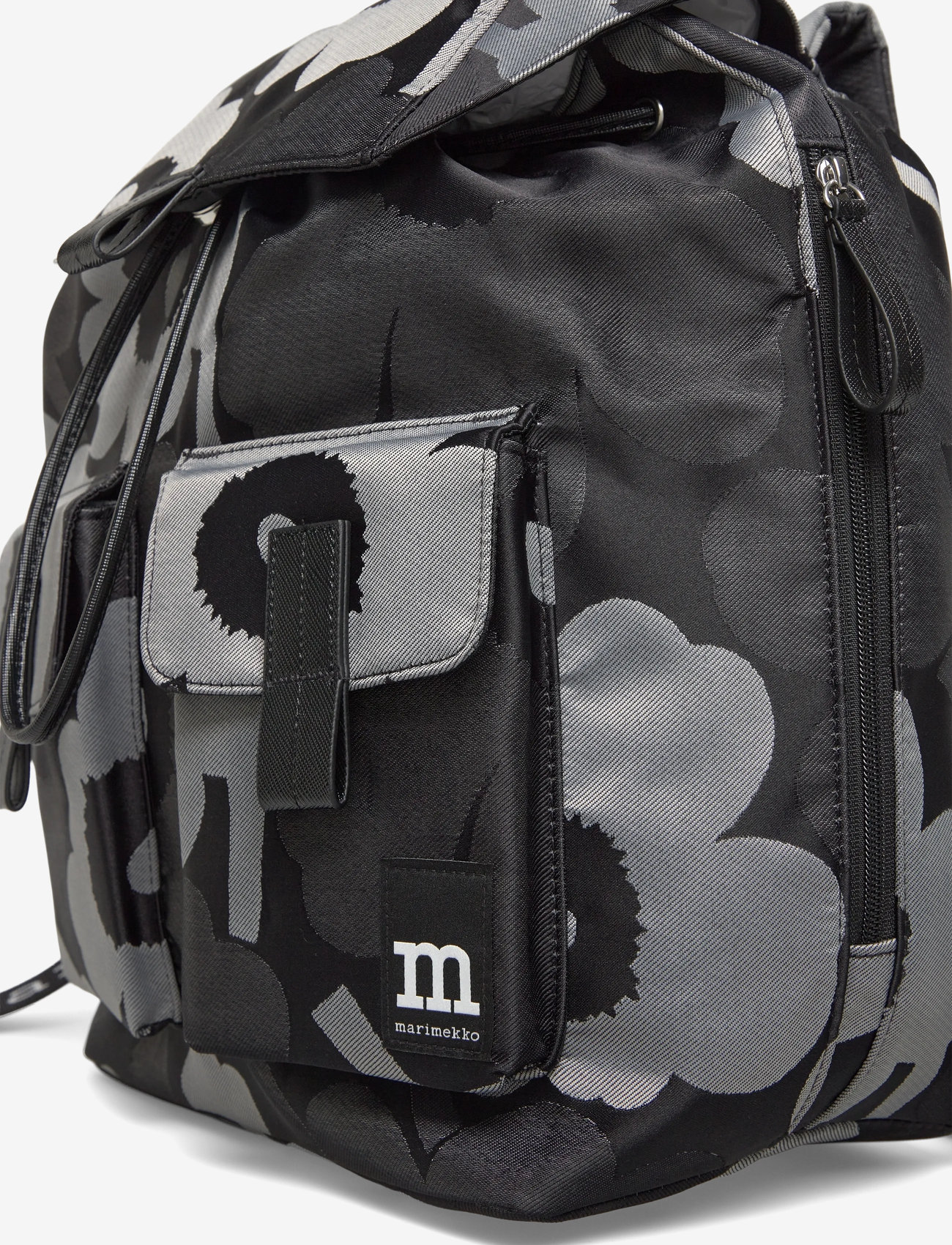 Marimekko - EVERYTHING BACKPACK L UNIKKO - grey, dark grey, black - 4