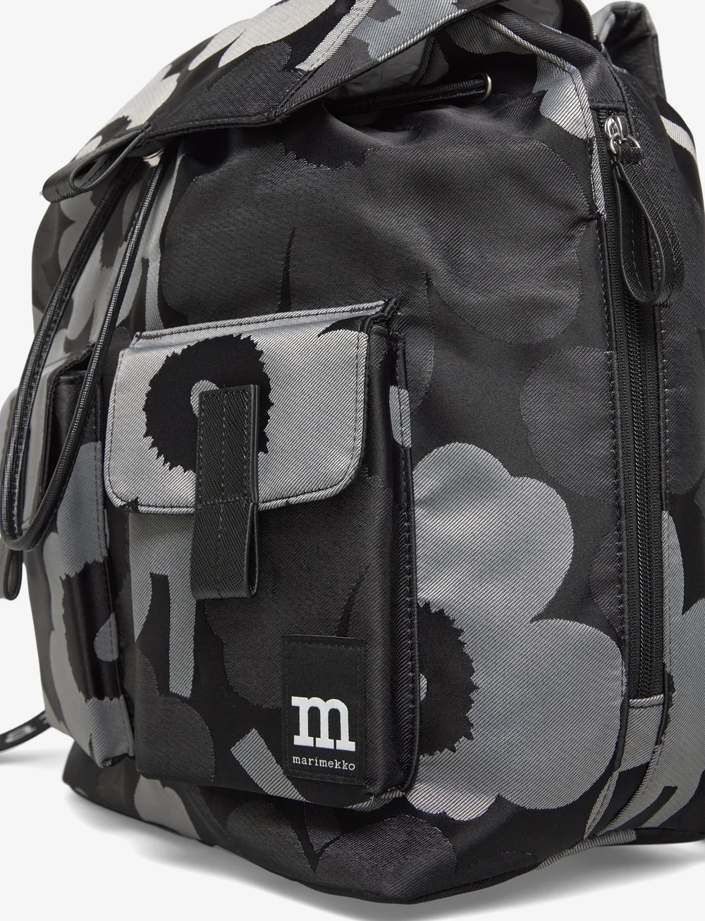 Marimekko - EVERYTHING BACKPACK L UNIKKO - mode trends - grey, dark grey, black - 4