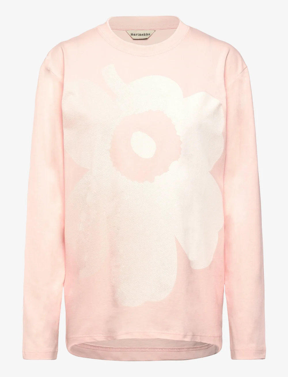 Marimekko - BIITTI UNIKKO PLACEMENT - t-shirts met lange mouwen - light pink, off white - 1