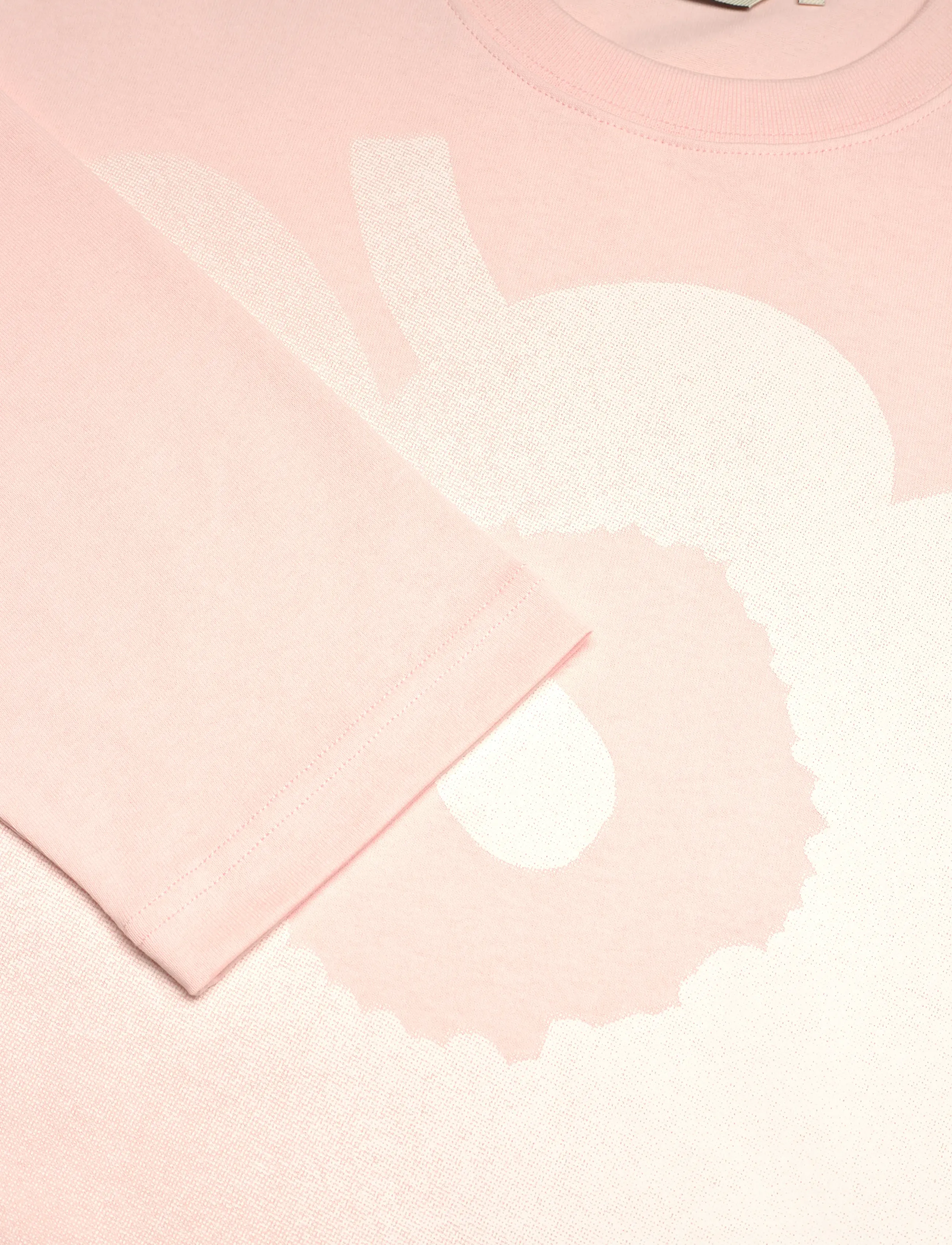 Marimekko - BIITTI UNIKKO PLACEMENT - pikkade varrukatega alussärgid - light pink, off white - 5