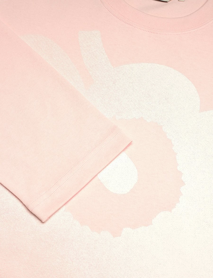 Marimekko - BIITTI UNIKKO PLACEMENT - hauts à manches longues - light pink, off white - 5