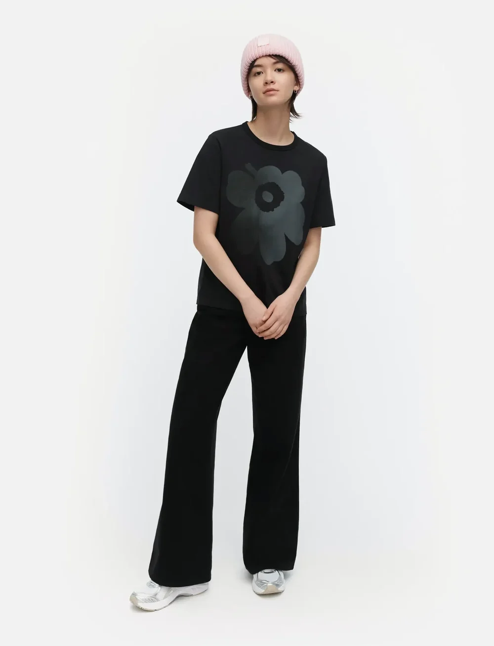 Marimekko - ERNA UNIKKO PLACEMENT - t-shirts - black, grey - 0