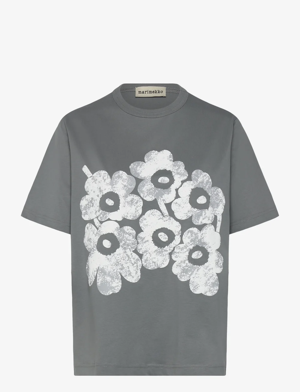 Marimekko - ERNA UNIKKO PLACEMENT - t-shirts - grey, light grey - 1