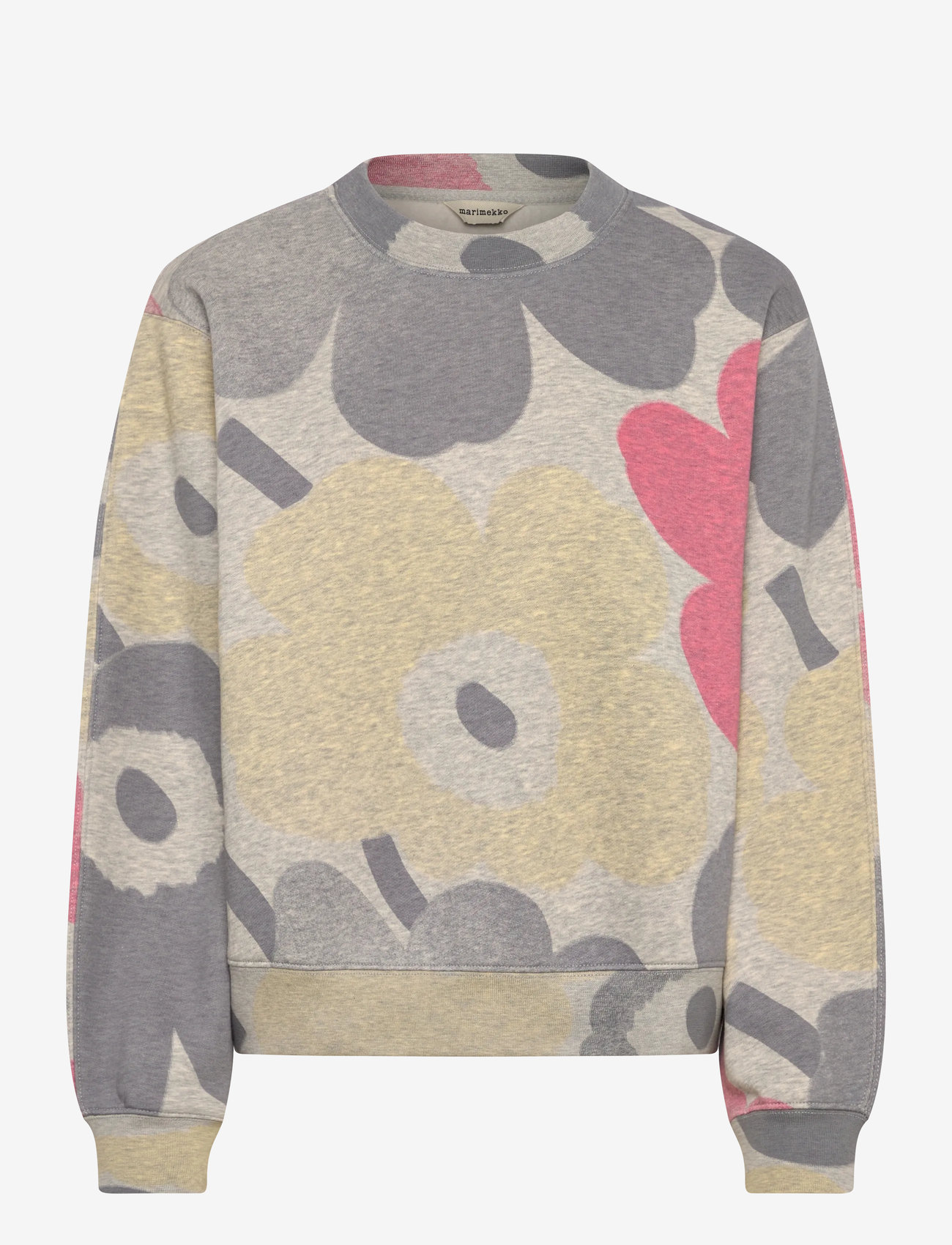 Marimekko - TRILCE UNIKKO - kvinder - grey melange, pink, l. yellow - 0