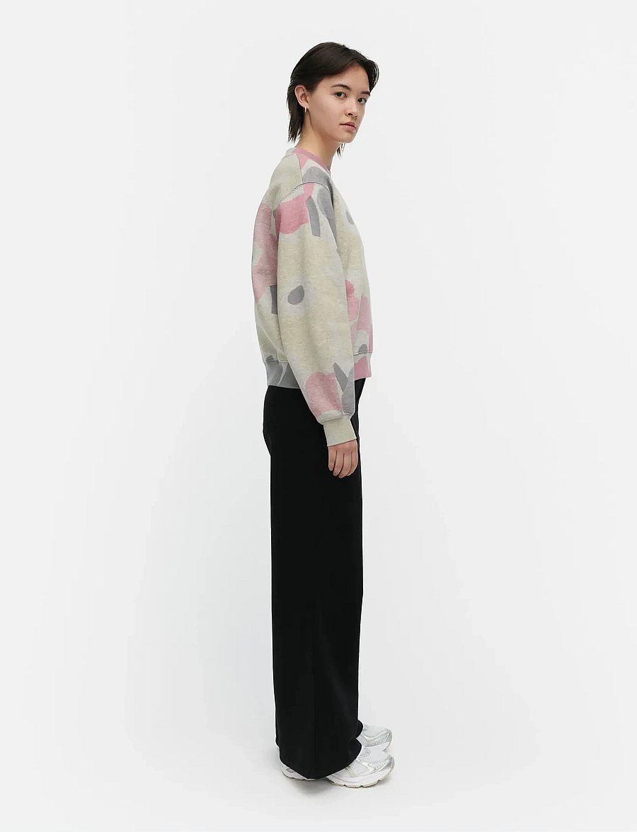 Marimekko - TRILCE UNIKKO - fashion trends - grey melange, pink, l. yellow - 4