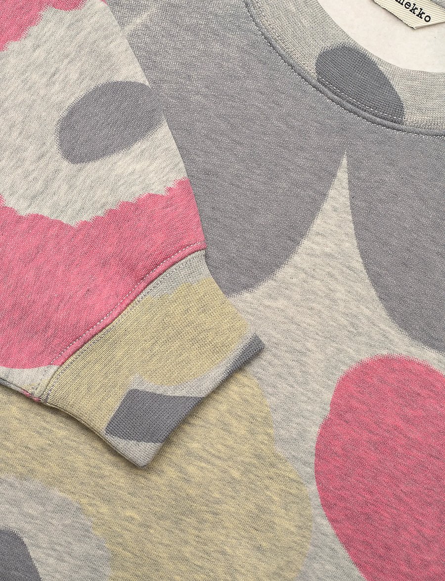 Marimekko - TRILCE UNIKKO - fashion trends - grey melange, pink, l. yellow - 5