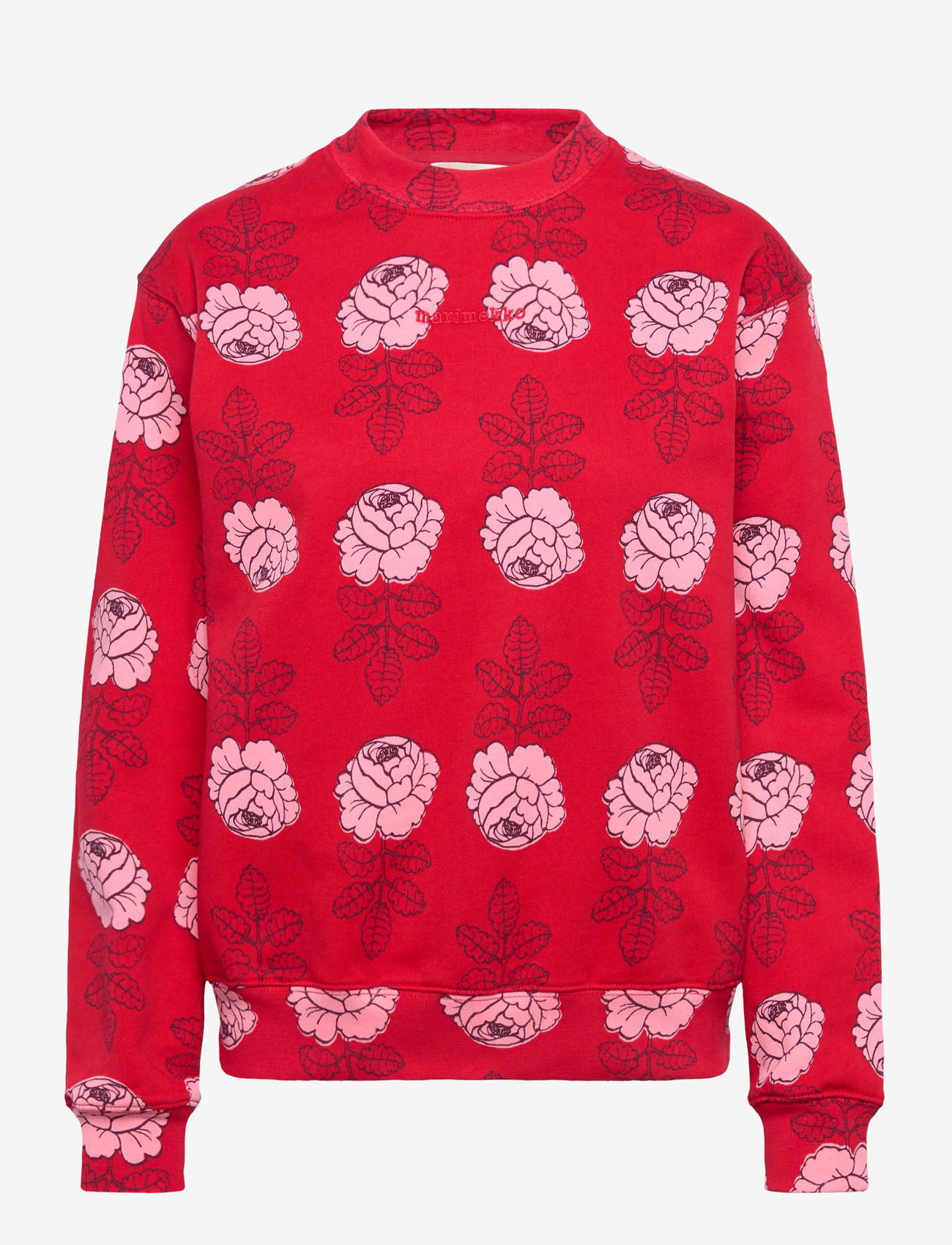 Marimekko - LEIOT VIHKIRUUSU - fashion trends - red, light pink, dark purple - 1