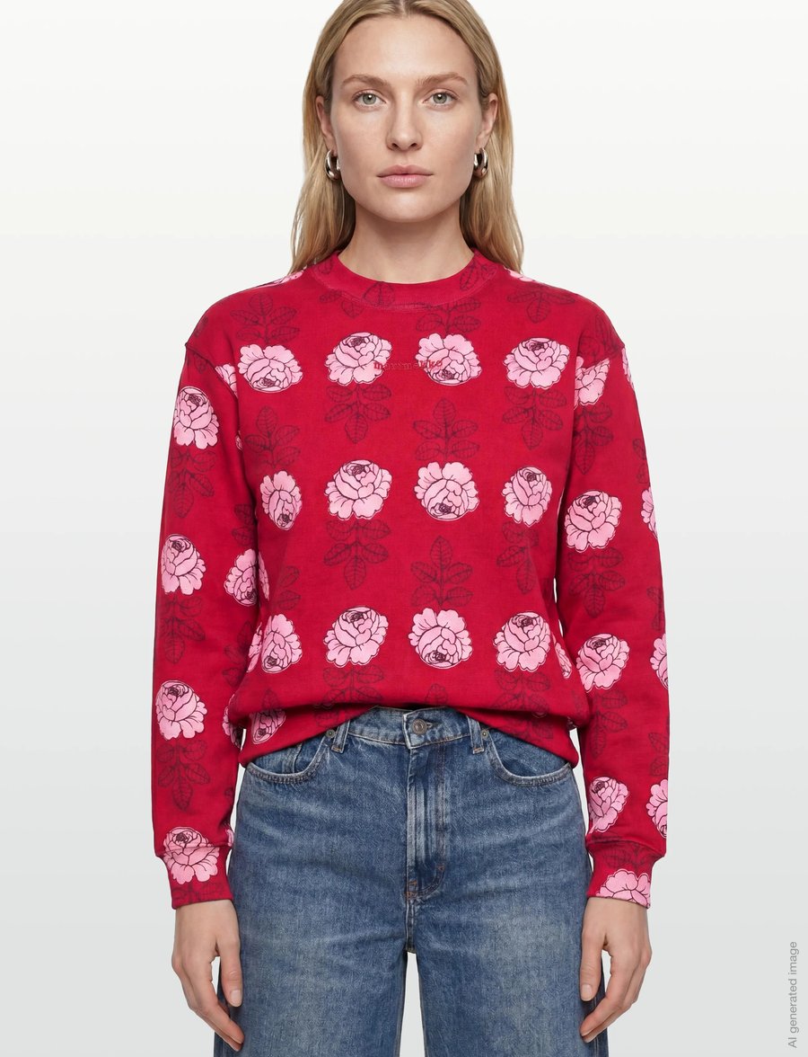 Marimekko - LEIOT VIHKIRUUSU - modetrender - red, light pink, dark purple - 3