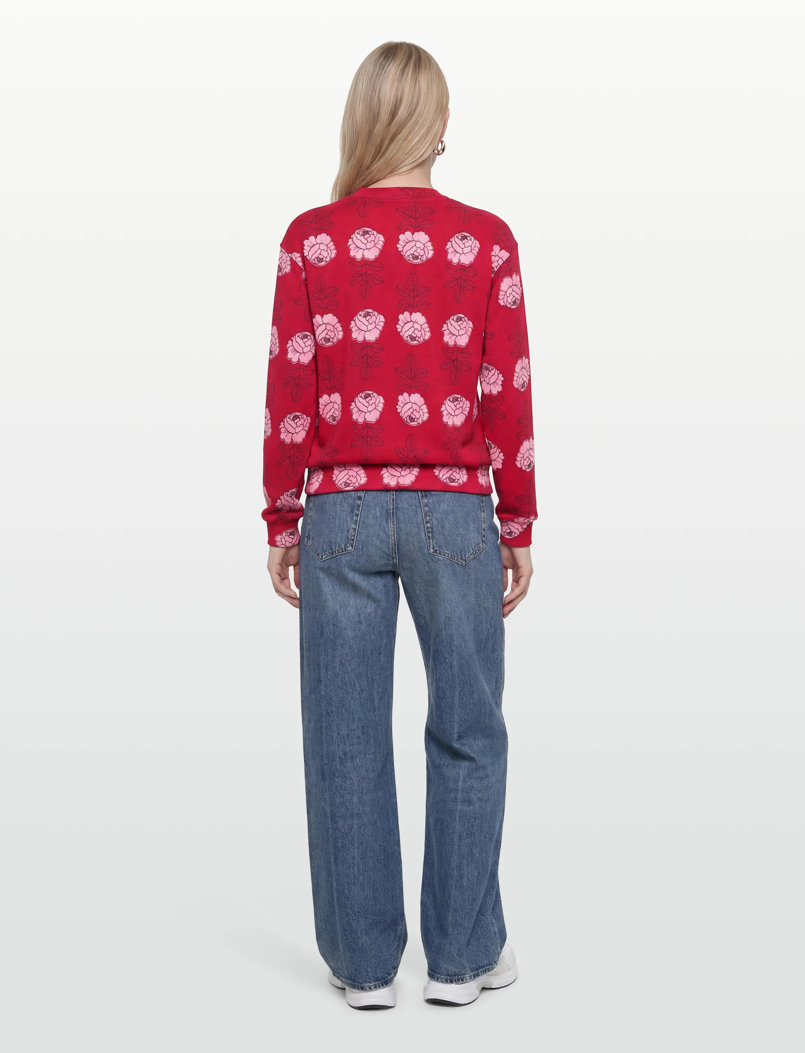 Marimekko - LEIOT VIHKIRUUSU - red, light pink, dark purple - 4