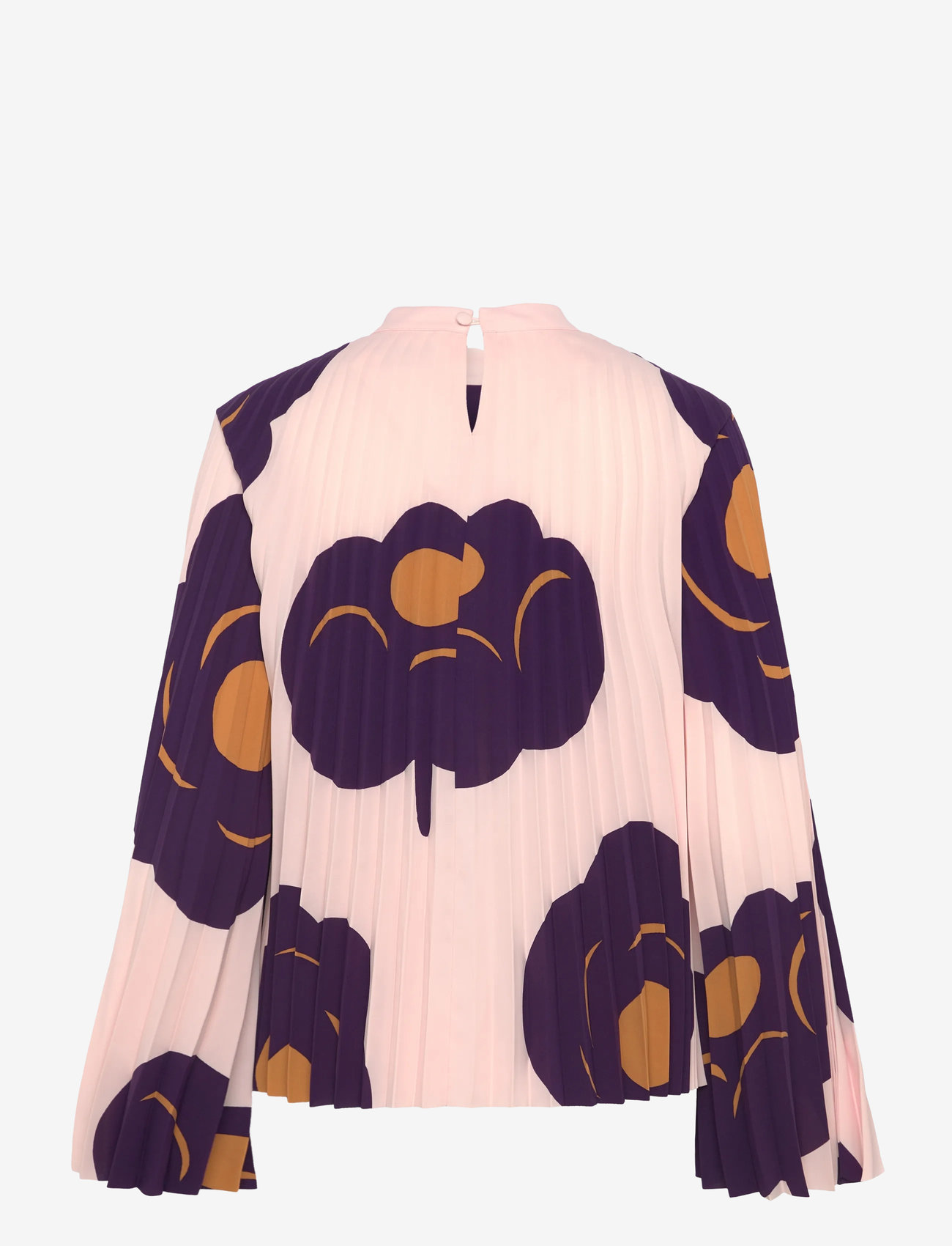 Marimekko - DUURI TUMMA - long sleeved blouses - light pink, dark violet, brown - 2