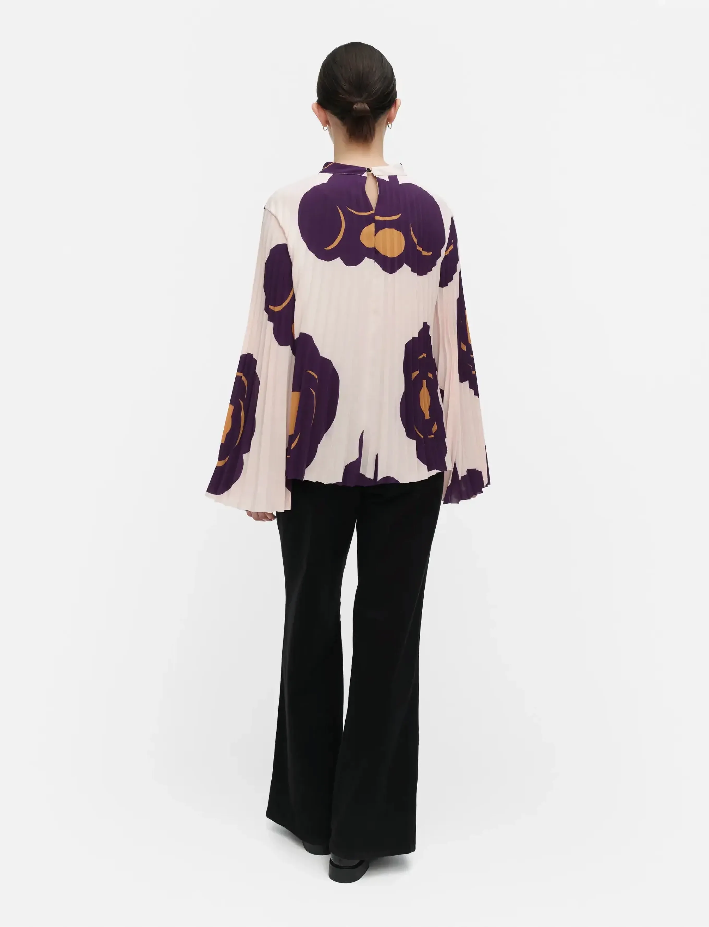 Marimekko - DUURI TUMMA - light pink, dark violet, brown - 3