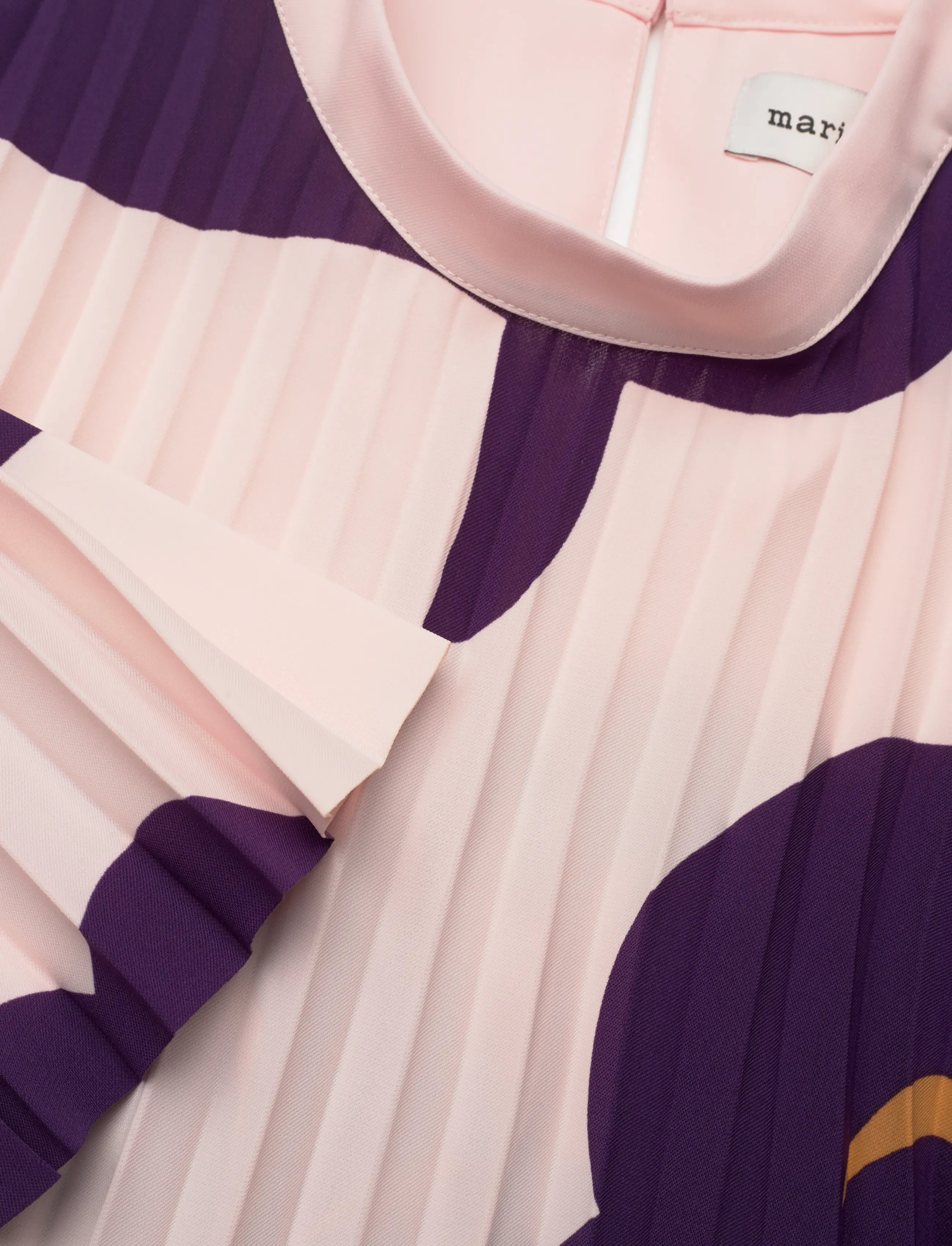 Marimekko - DUURI TUMMA - light pink, dark violet, brown - 5