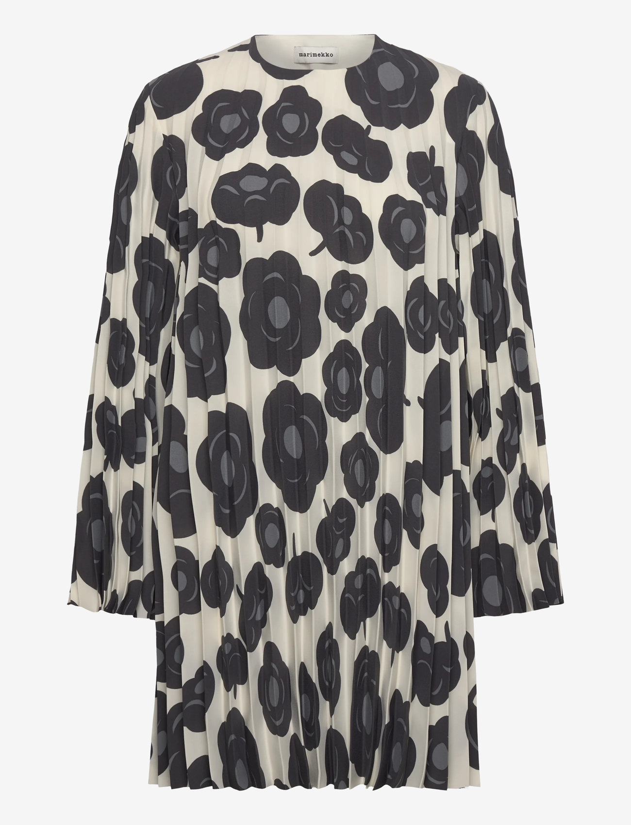 Marimekko - FROSTI TUMMA - kurze kleider - off white, dark grey, grey - 1
