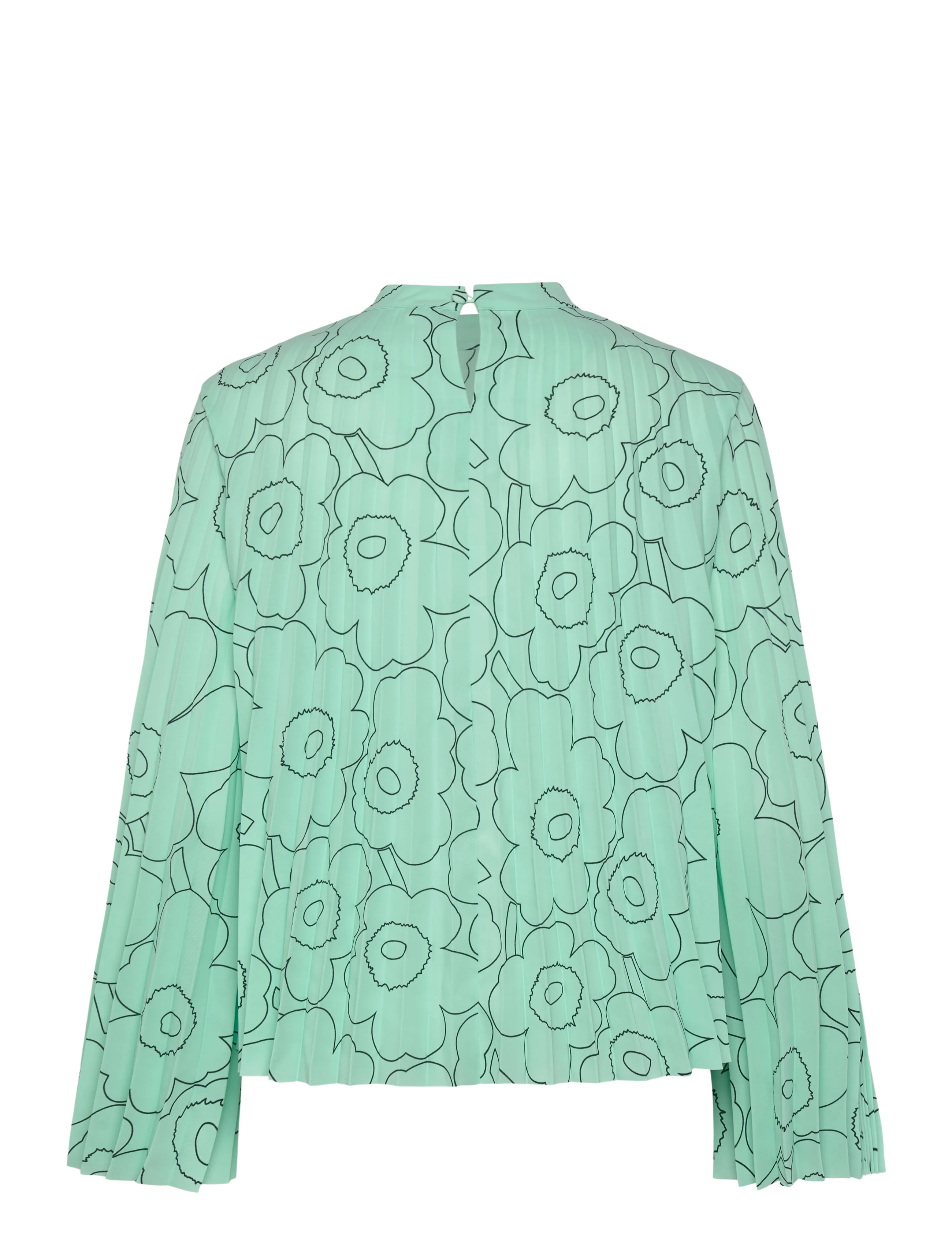 Marimekko - DUURI PIIRTO UNIKKO - pikkade varrukatega pluusid - light turquoise, dark green - 2