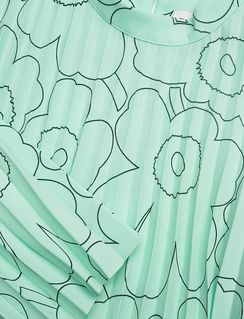 Marimekko - DUURI PIIRTO UNIKKO - langærmede bluser - light turquoise, dark green - 5