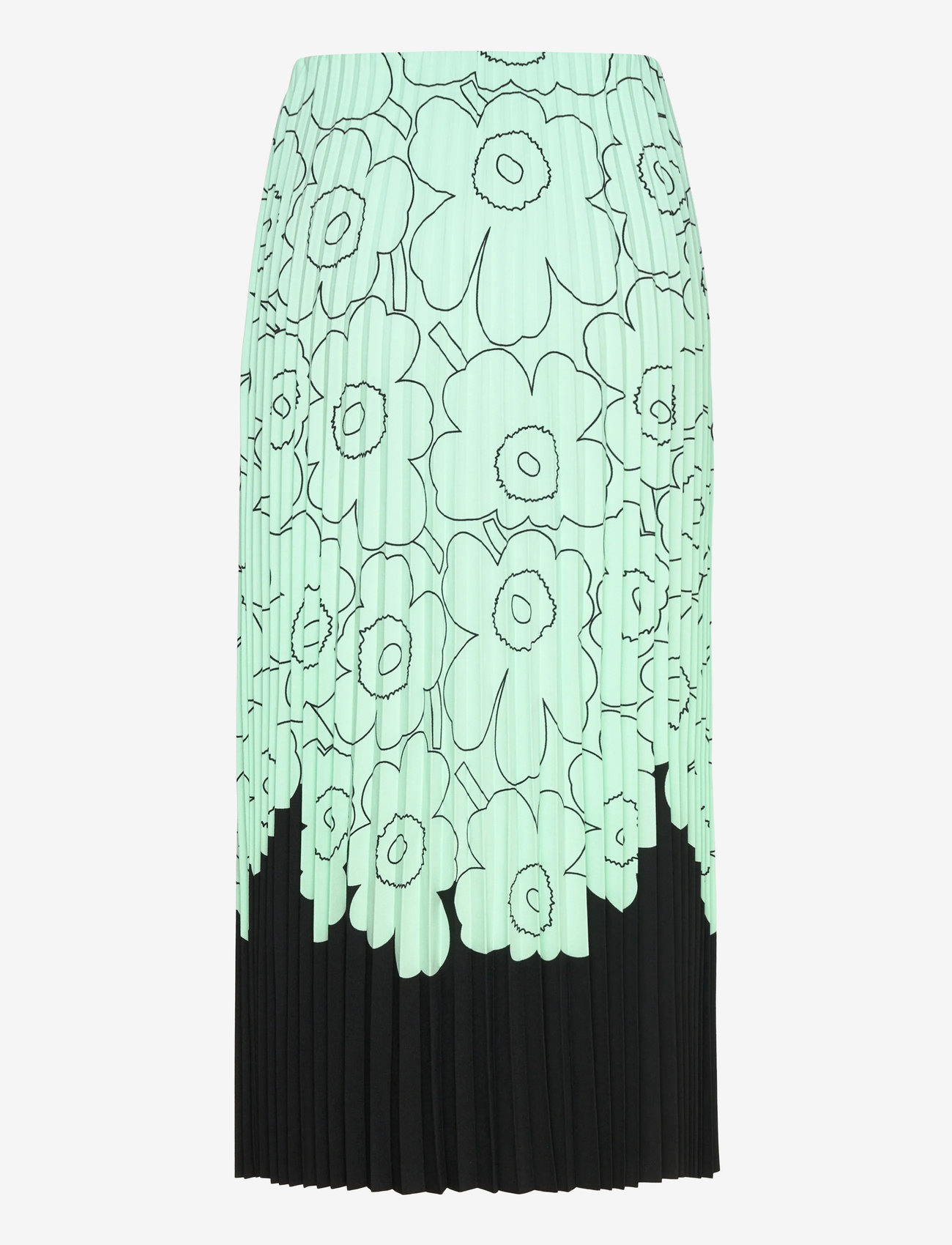 Marimekko - PIIRU PIIRTO UNIKKO PLACEMENT - pleated skirts - light turquoise, black - 2