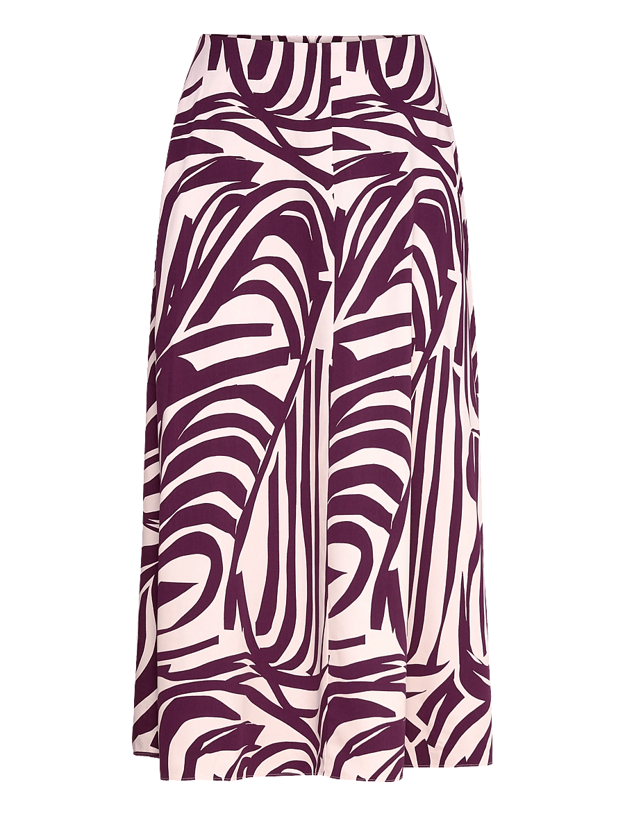 Marimekko - HANGET JOKURAITA - midi-röcke - light pink, wine red - 1