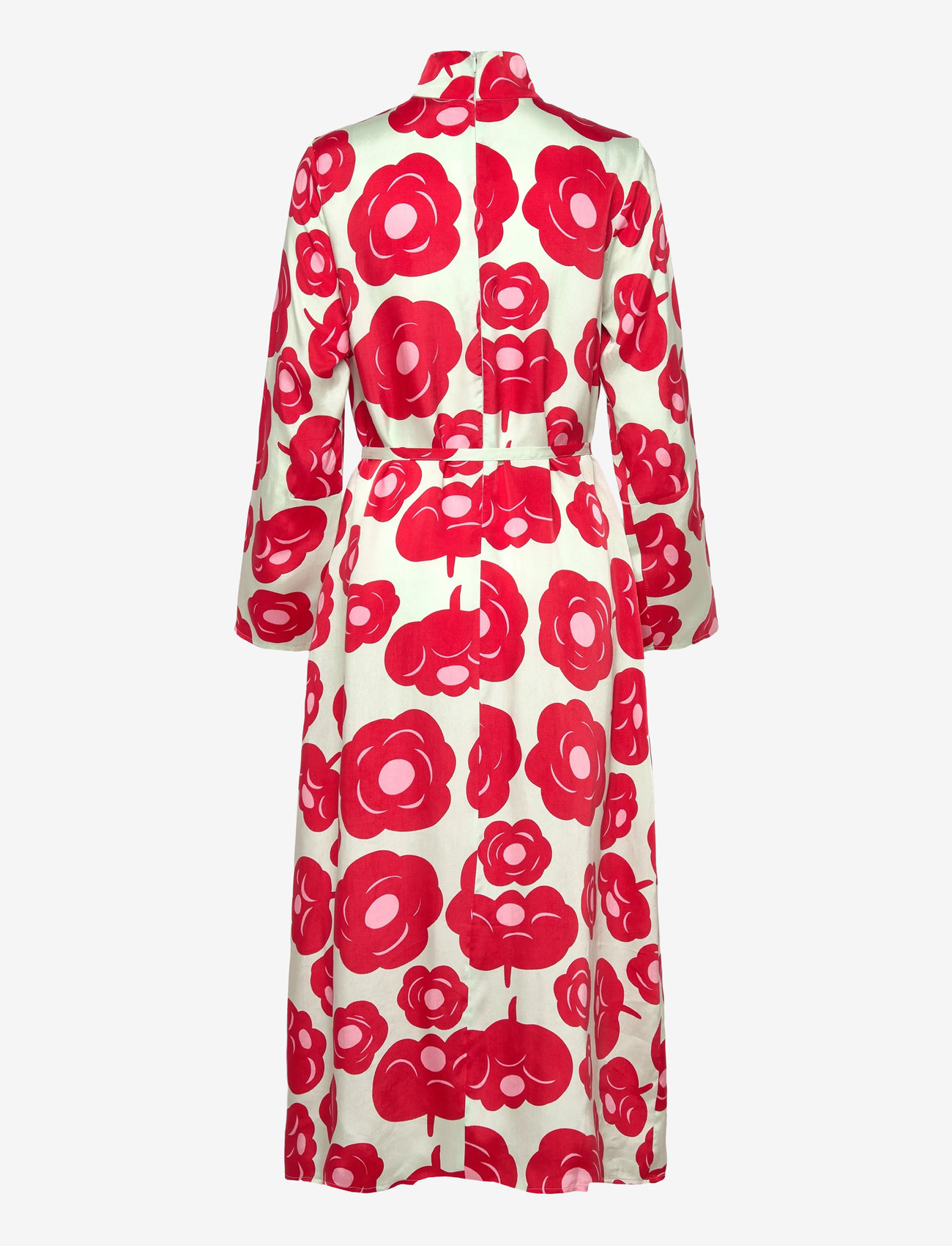 Marimekko - AIKAKAUSI TUMMA - maxi dresses - light turquoise, red, pink - 2